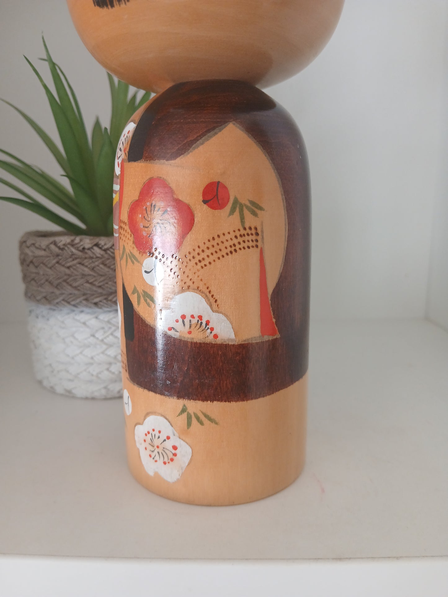 Vintage creative kokeshi by Kojo Tanaka