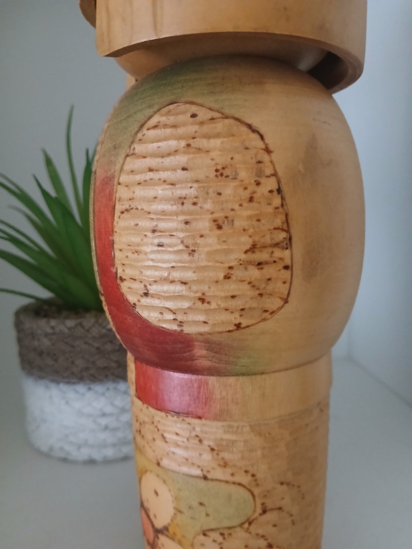 Exclusive Sosaku kokeshi by Akimitsu