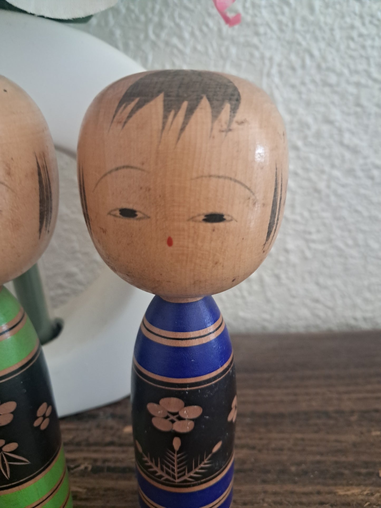 Vintage set creative Kokeshi by Misui