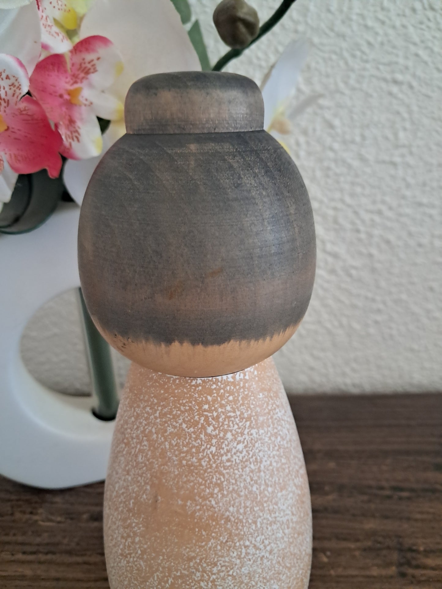 Rare Vintage Creative Kokeshi By Aoki Ryoka (1931-)