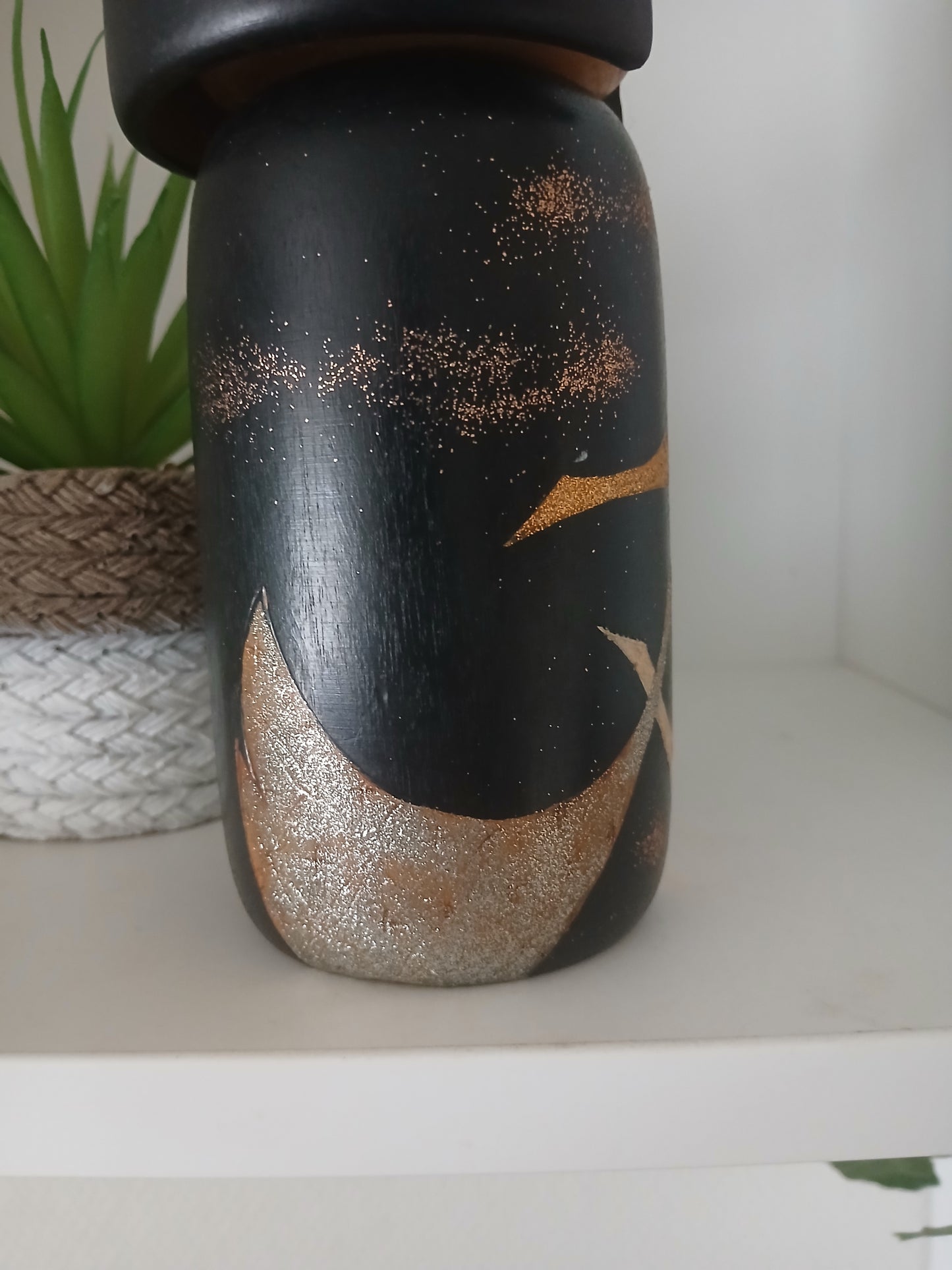 Vintage Gumma Kokeshi By Yuji Kawase (1938-)