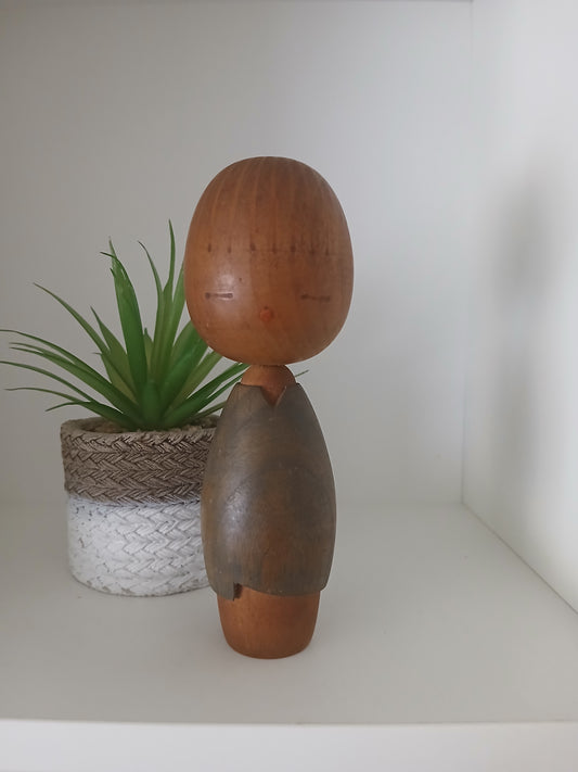 Vintage creative kokeshi by Tsujita Ryozo