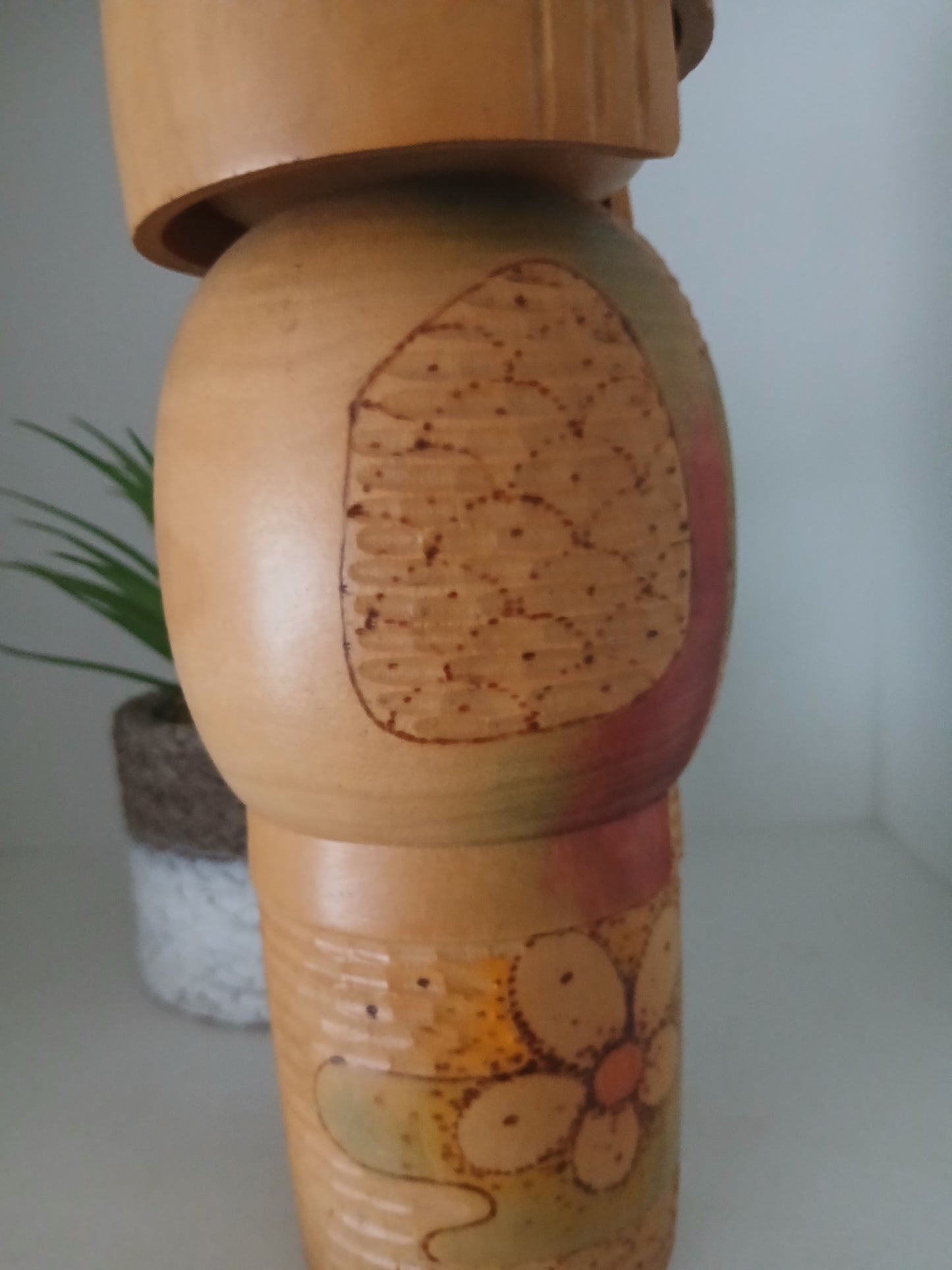 Exclusive Sosaku kokeshi by Akimitsu