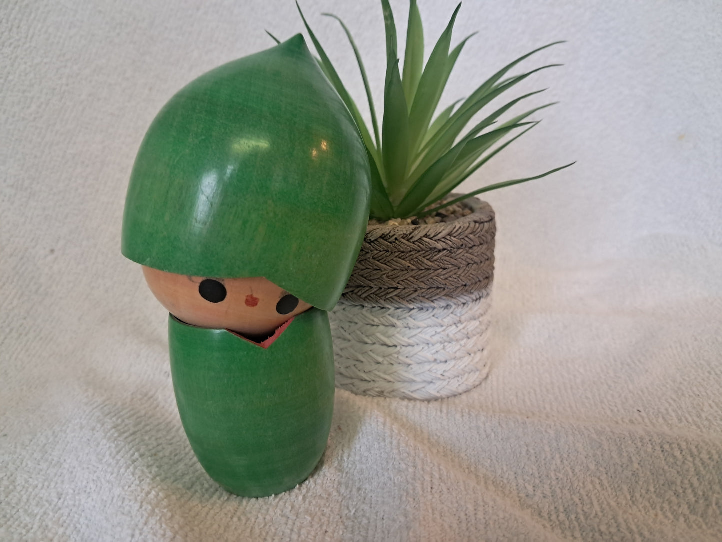 Vintage Sosaku kokeshi by Kato Masami (1925-)