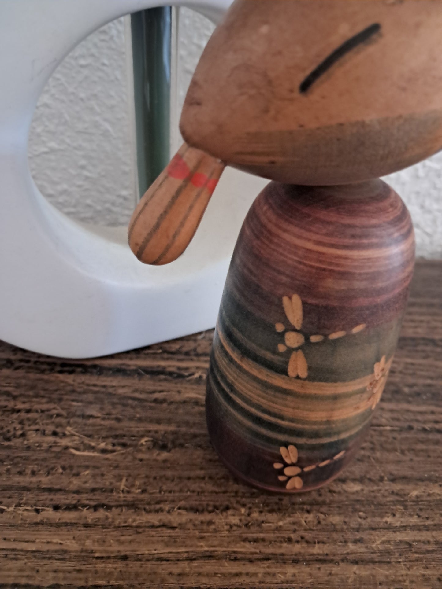 Rare Vintage Creative Kokeshi By Tsujita Tatsuya