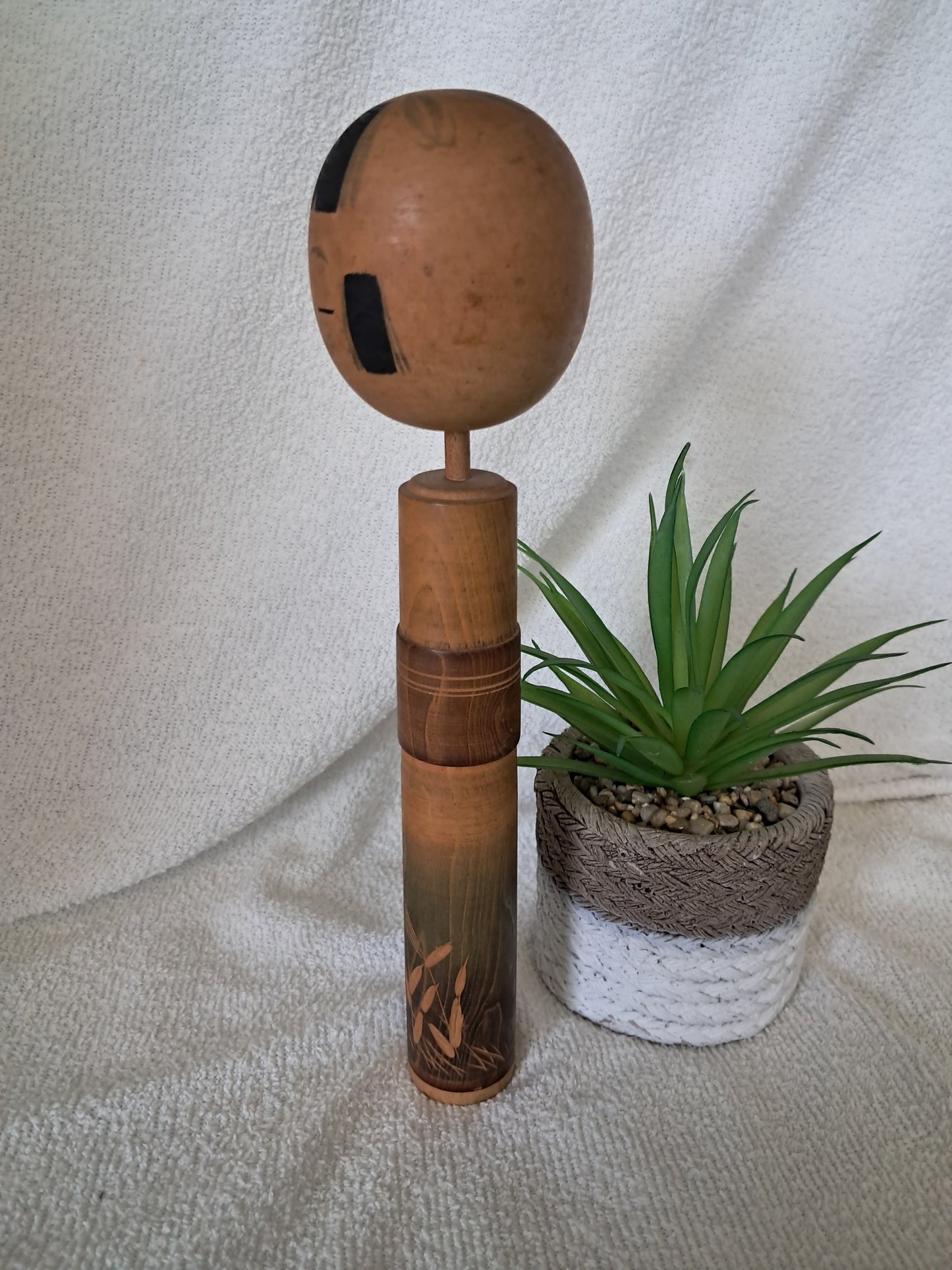 Vintage Creative Kokeshi By Sato Suigai (1920-)