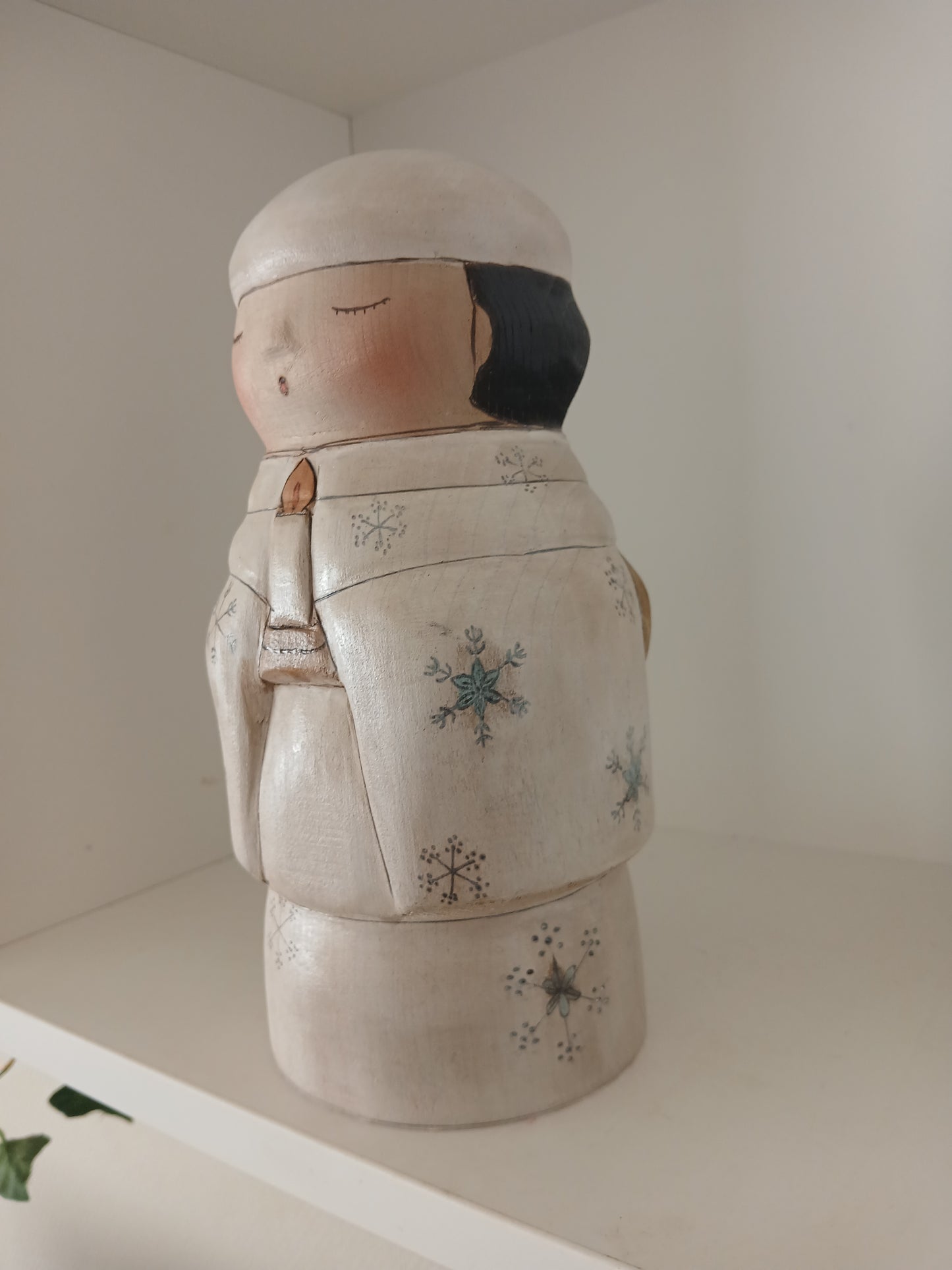 Exclusive creative kokeshi by Yuko Yamazaki - Christmas serie 2025