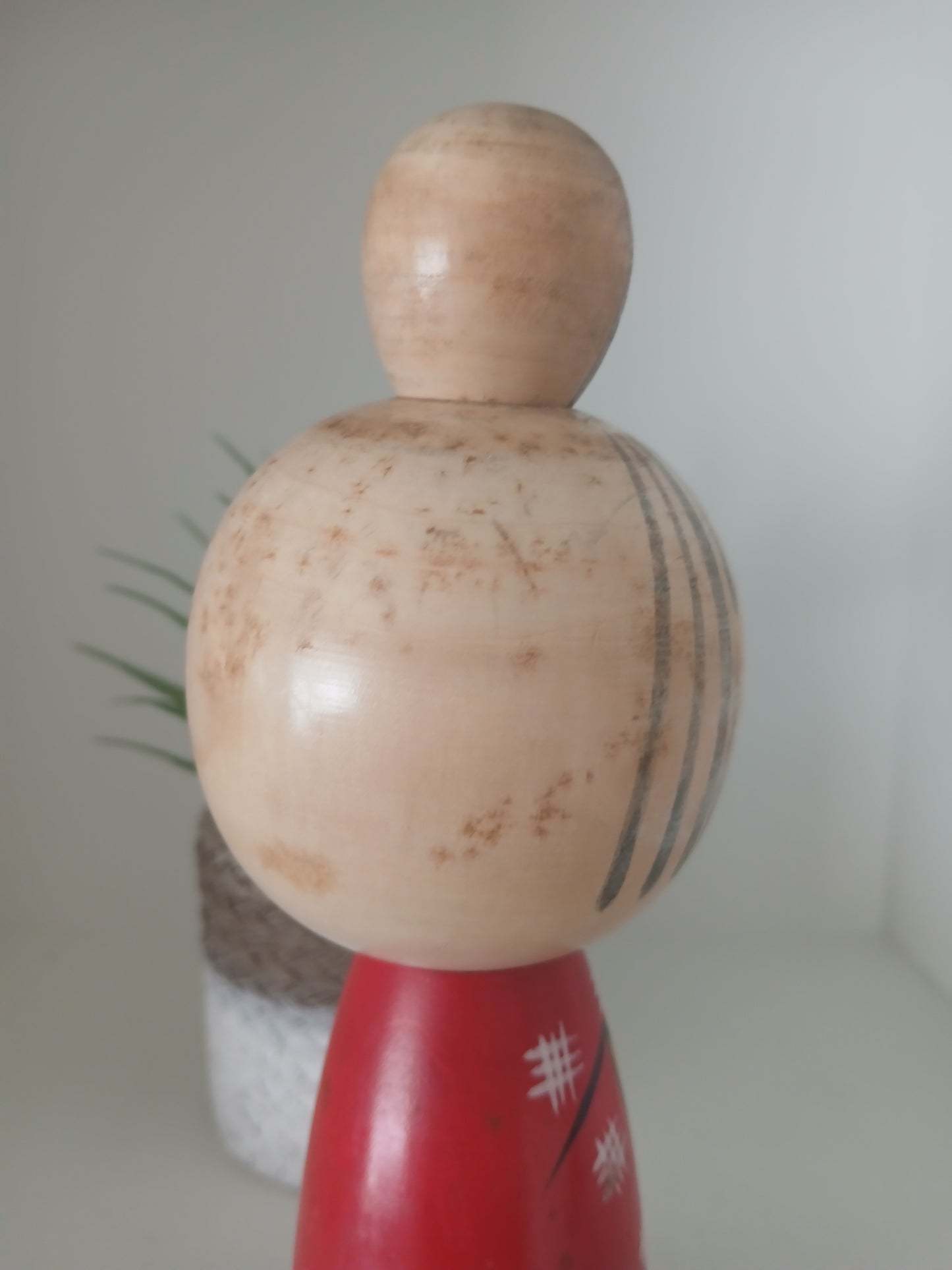 Vintage creative kokeshi by Hajime Miyashita (1940-)