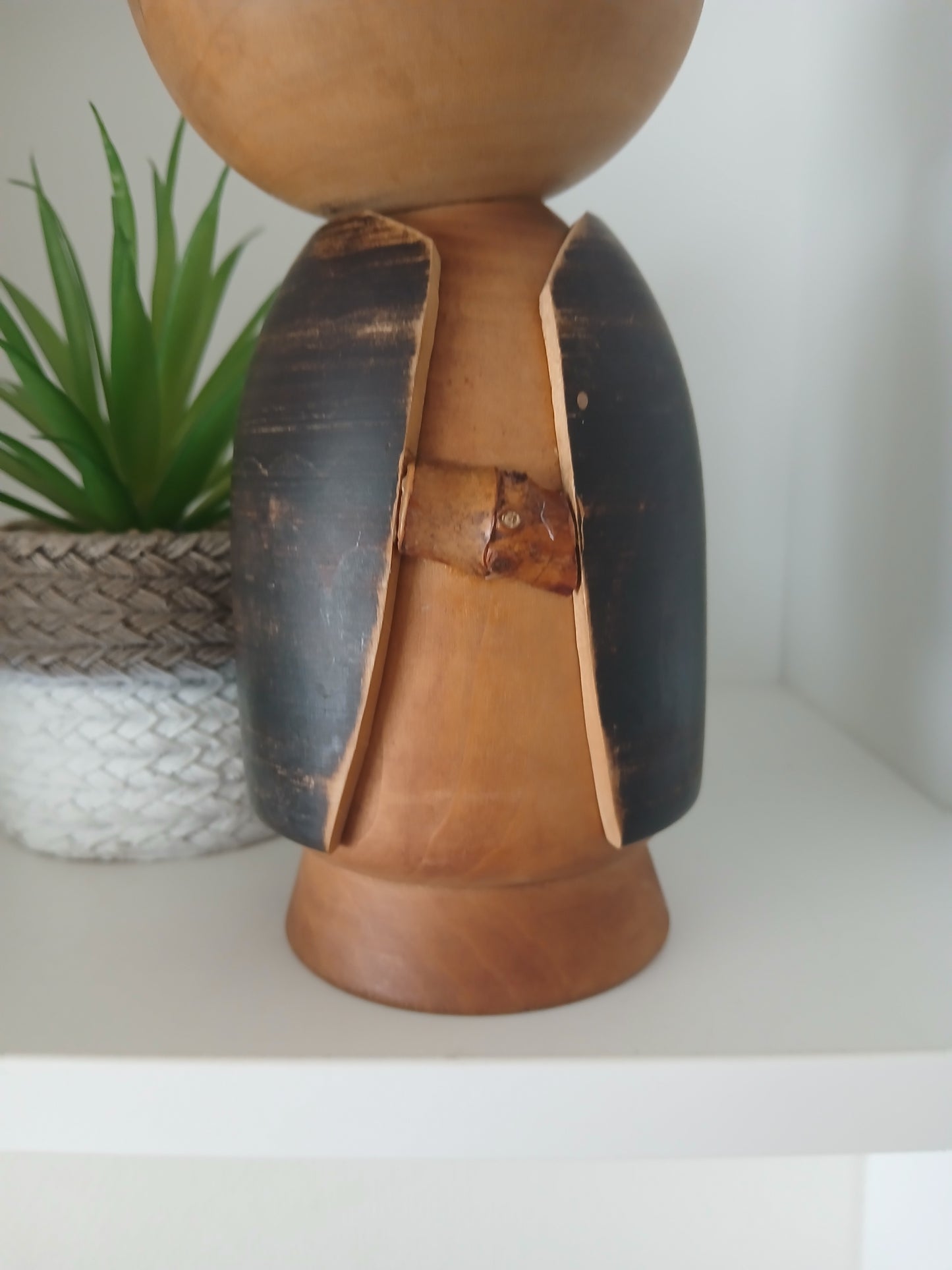 Rare Vintage Creative Kokeshi By Watanabe Masao (1917-2007)