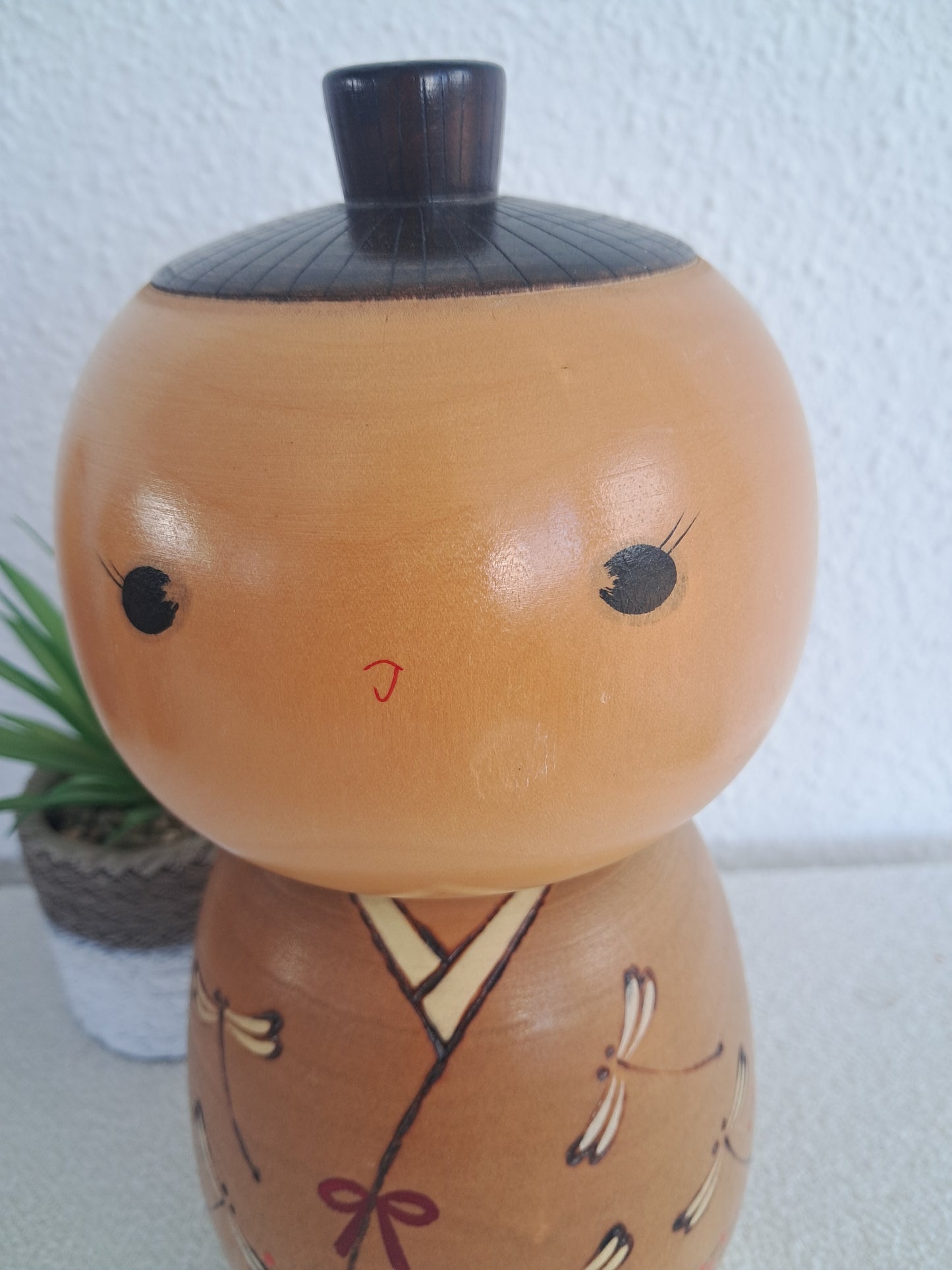 Rare Exclusive creative chunky kokeshi by Kishi Sadao (1932-1998)