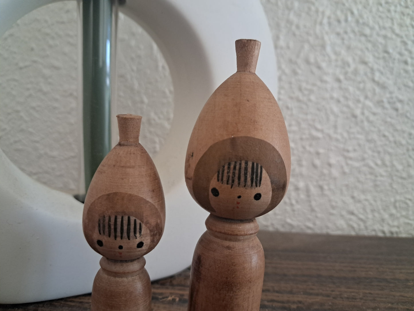 Vintage Creative Kokeshi set by Hideo Ishihara (1925-1999)