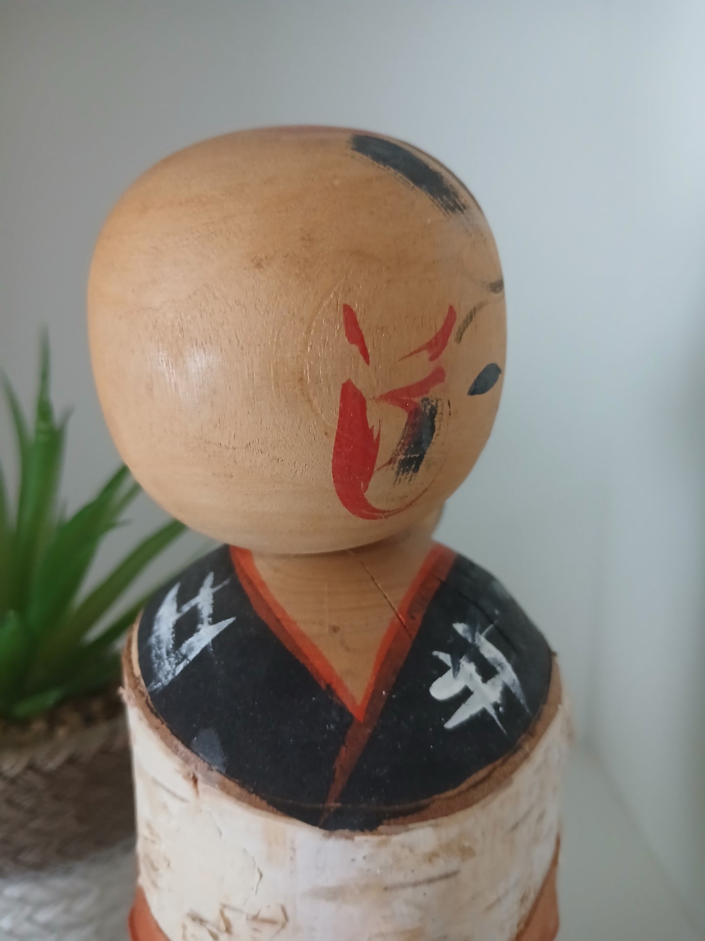 Vintage creative kokeshi - Mother and child