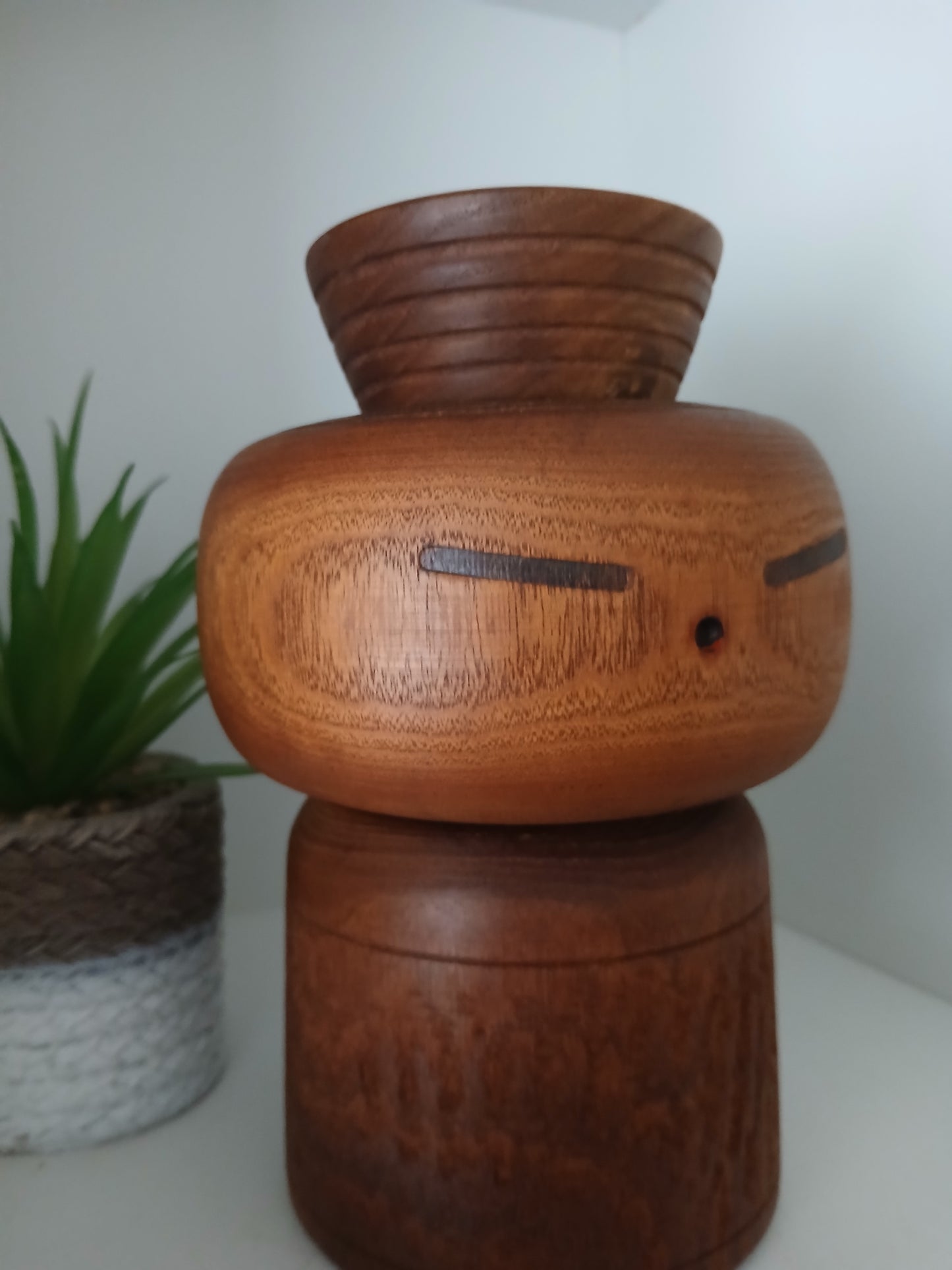 Rare Vintage Creative Kokeshi By Sanpei Yamanaka (1926-2012)