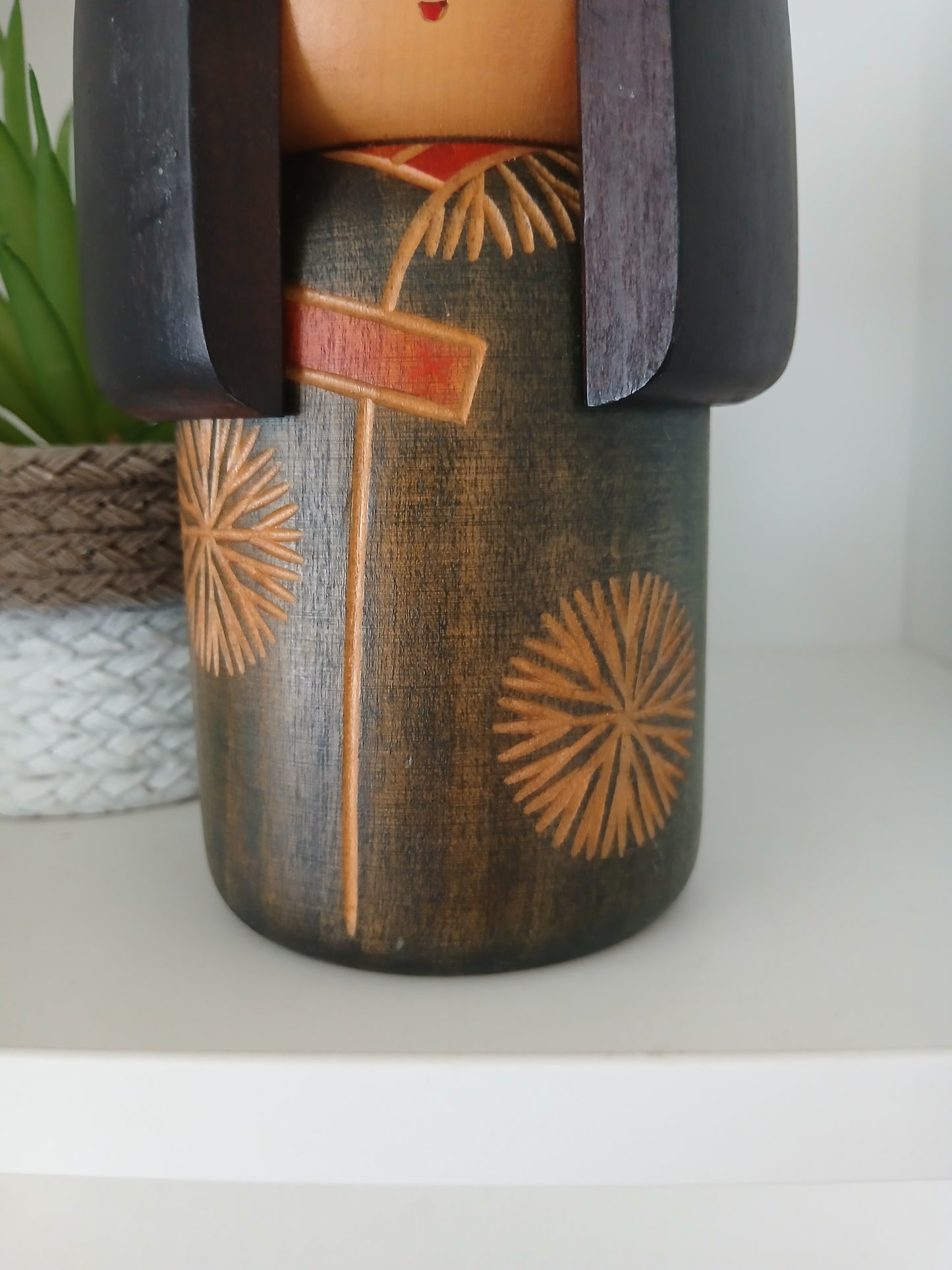 Vintage Gumma Kokeshi by Sansaku Sekiguchi (1925-2018)