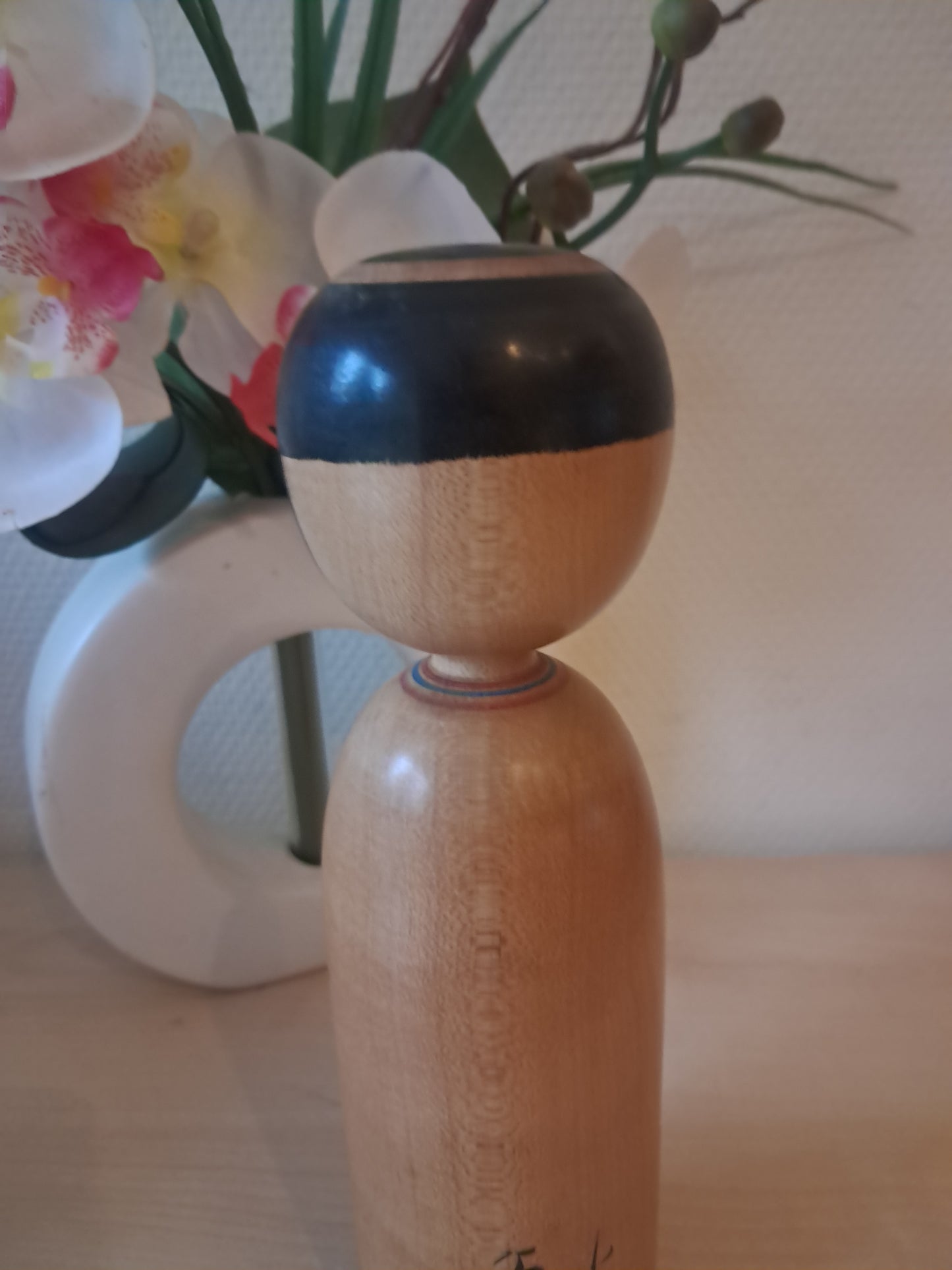 Vintage Kijiama Kokeshi by Onodera Koraku (1944-)