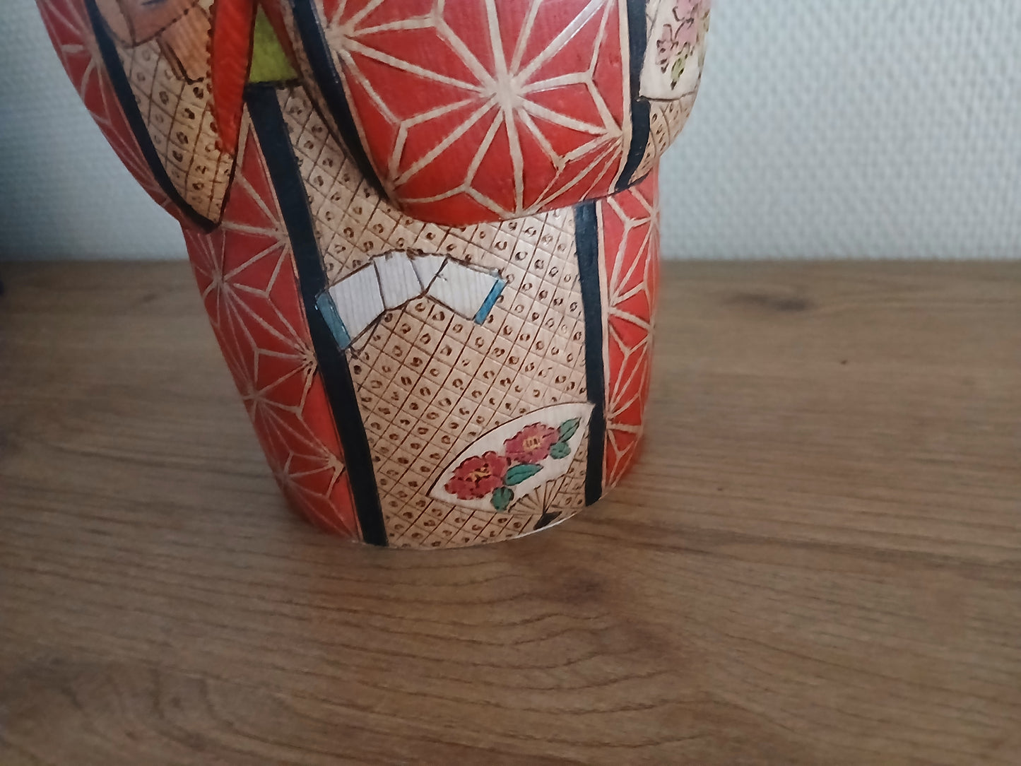 Exclusive Sosaku kokeshi by Yuko Yamazaki - From Sibukawa exhibition 2025