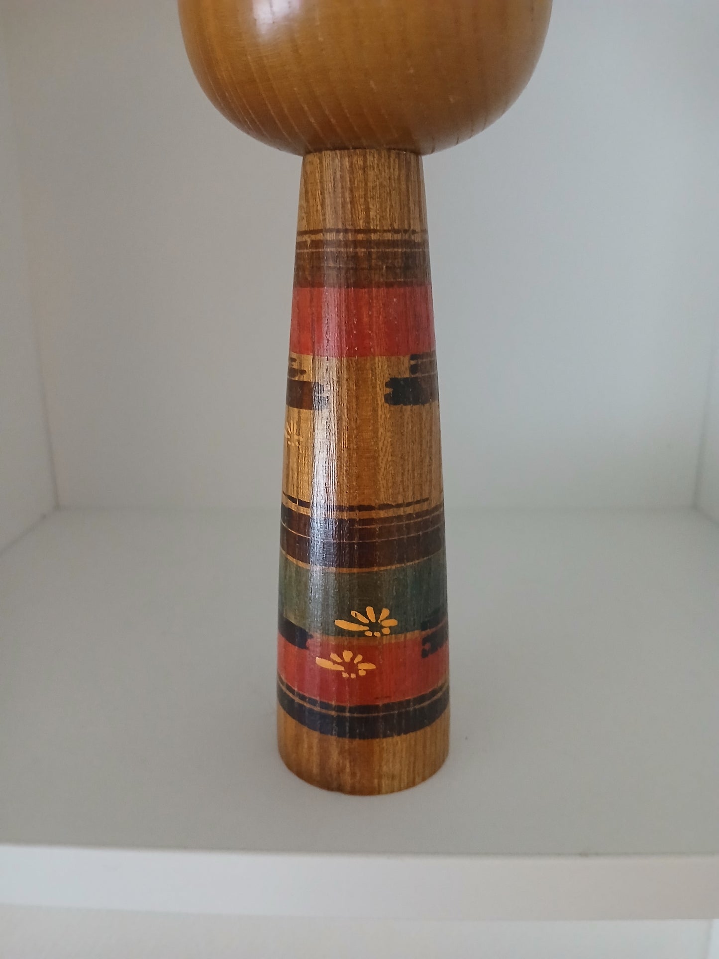 Beautiful vintage creative kokeshi made by Sanpei Yamanaka (1926-2012)