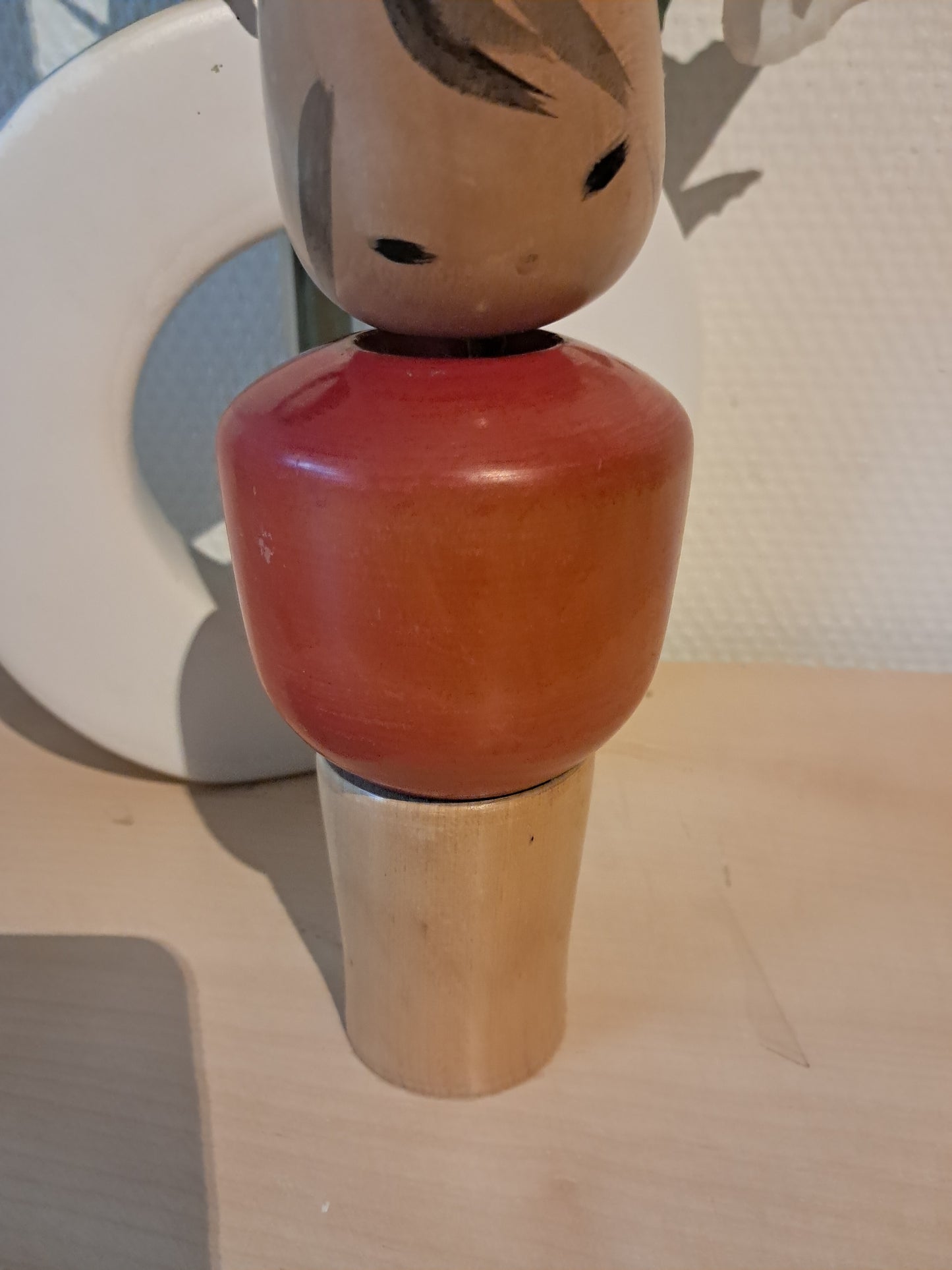 Vintage Sosaku kokeshi by Miyajima Muhitsu