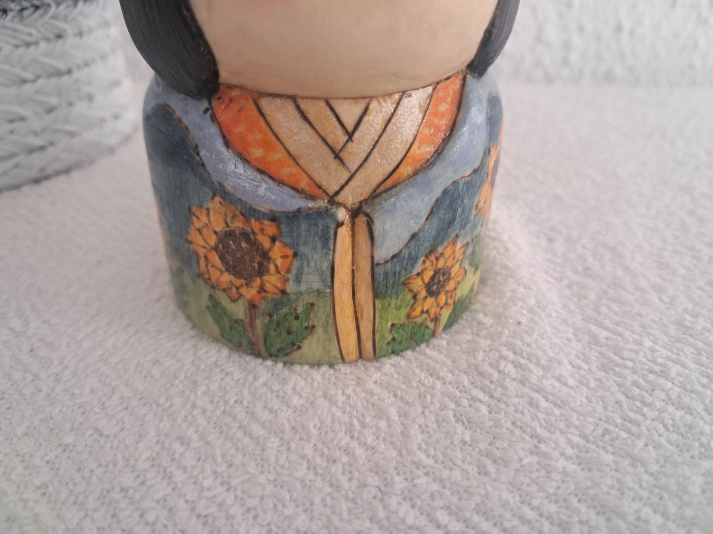 Beautiful creative kokeshi by Nozawa Megumi