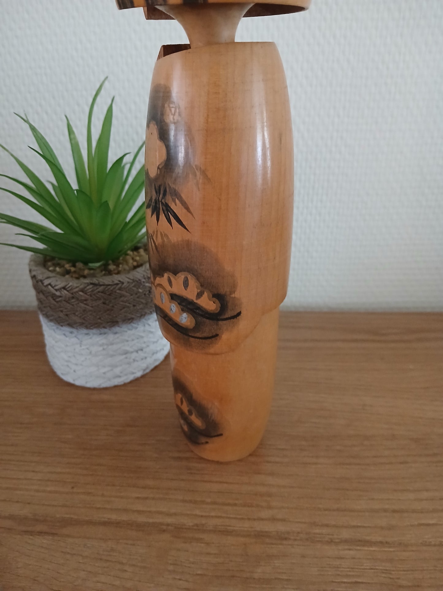 Vintage creative kokeshi by Hajime Miyashita (1940-)