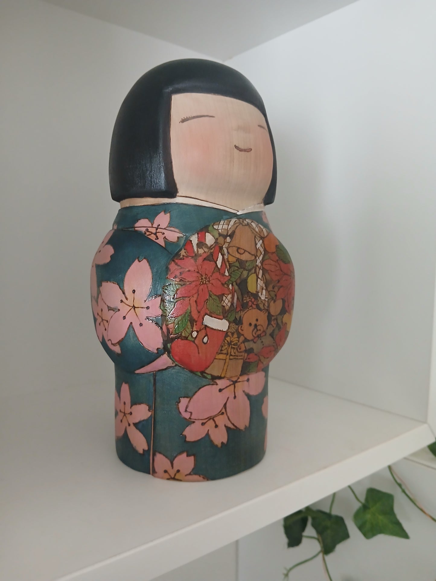 Exclusive creative kokeshi by Yuko Yamazaki - Christmas serie 2025