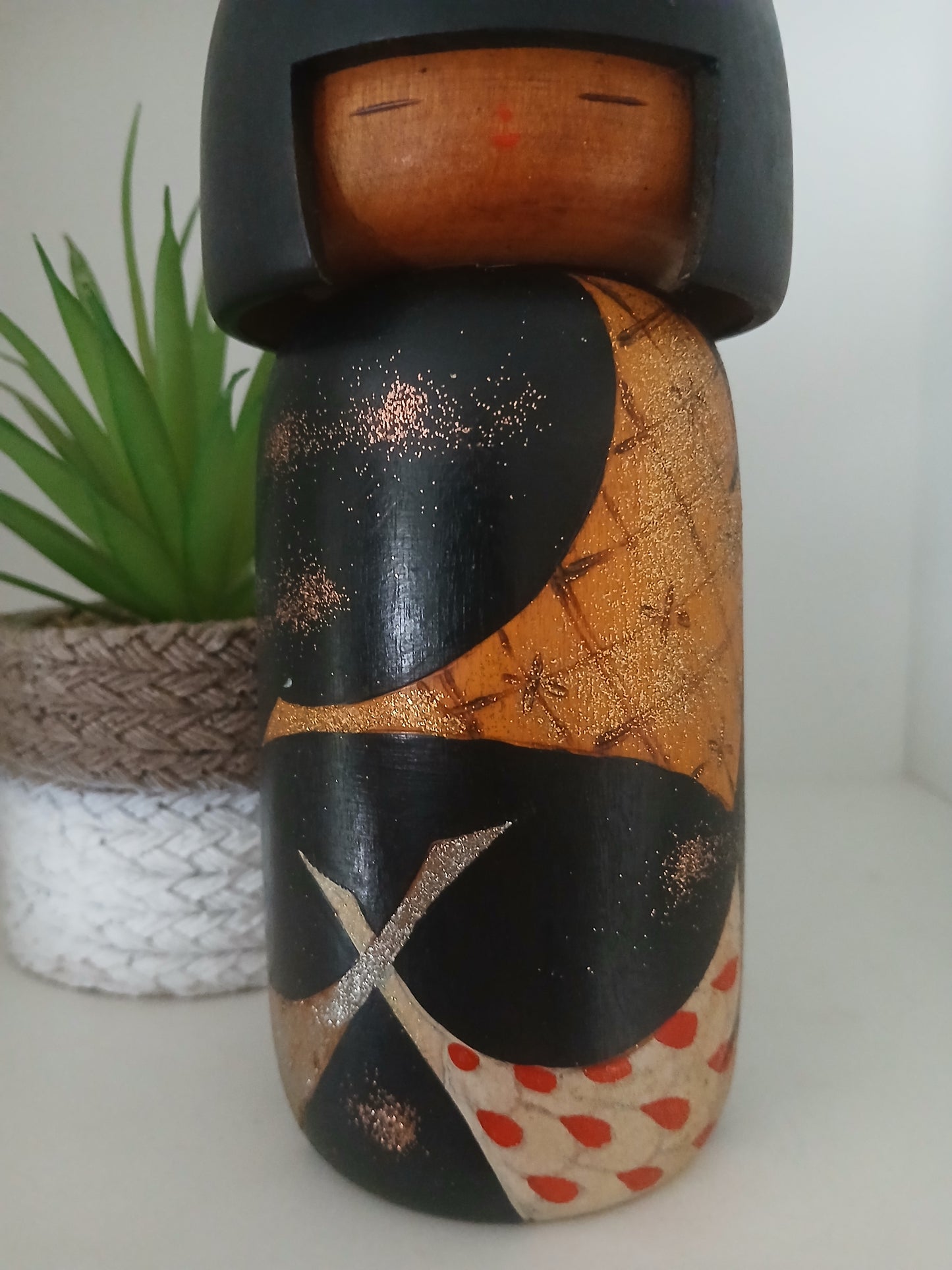 Vintage Gumma Kokeshi By Yuji Kawase (1938-)