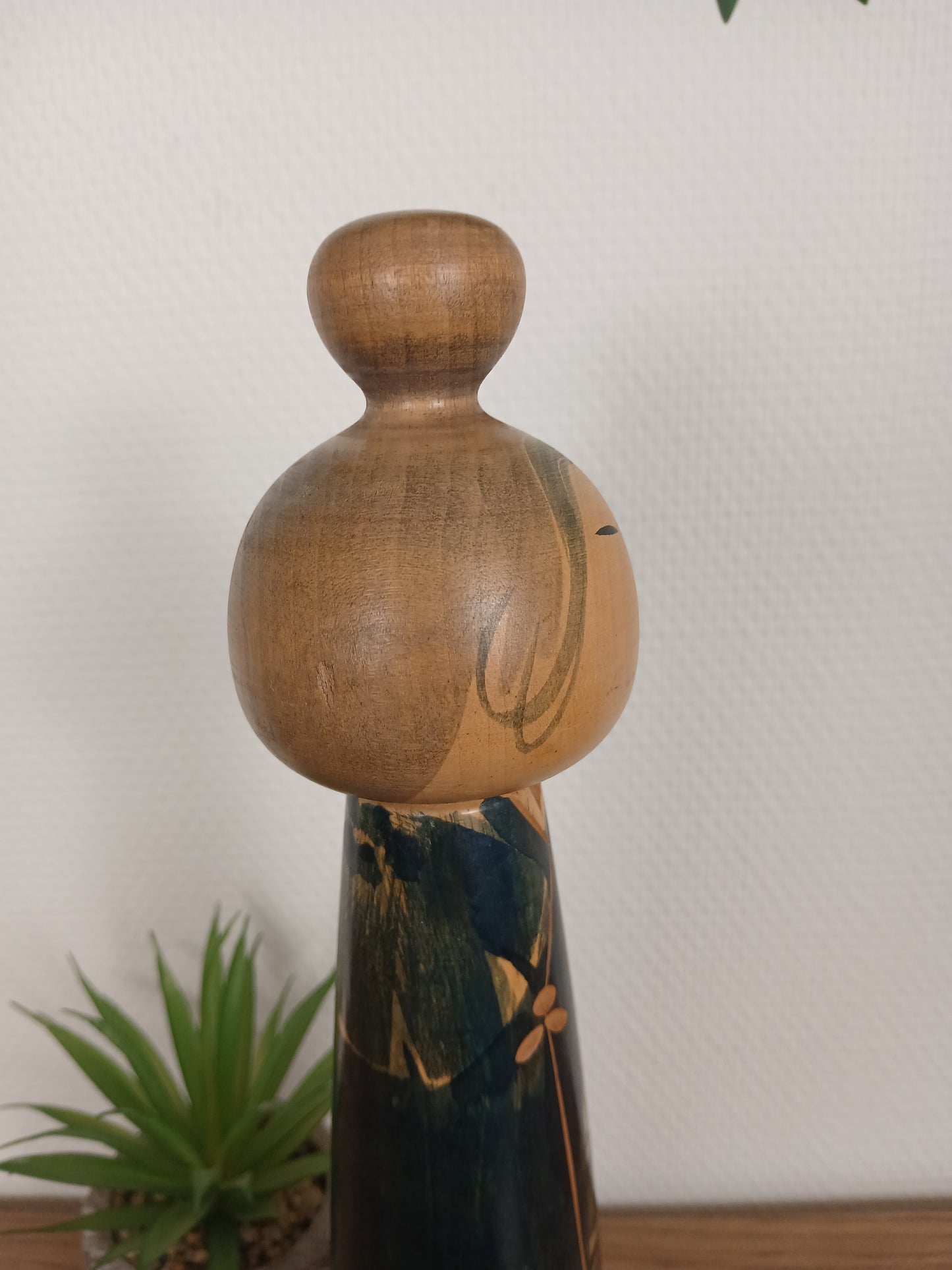 Rare Vintage Sosaku Kokeshi by Issetsu Kuribayashi (1924-2011)