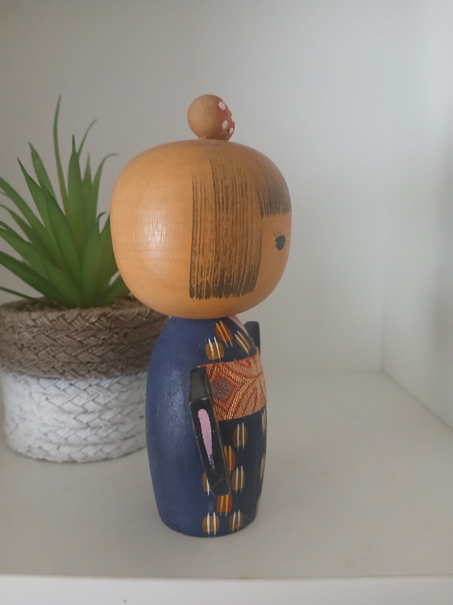 Vintage creative kokeshi by Kojo Tanaka