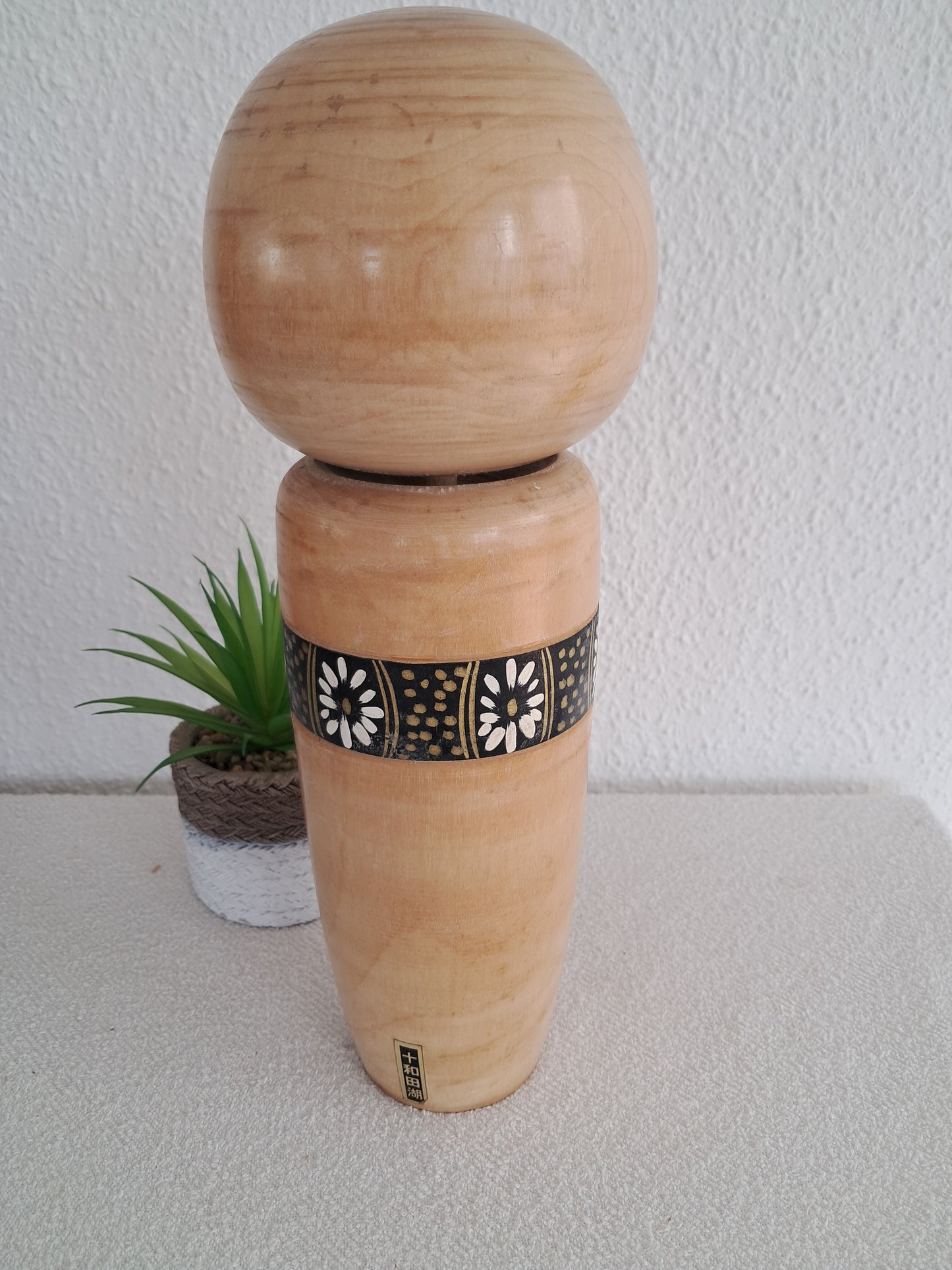 Rare big creative Kokeshi made by Ishida Kanji