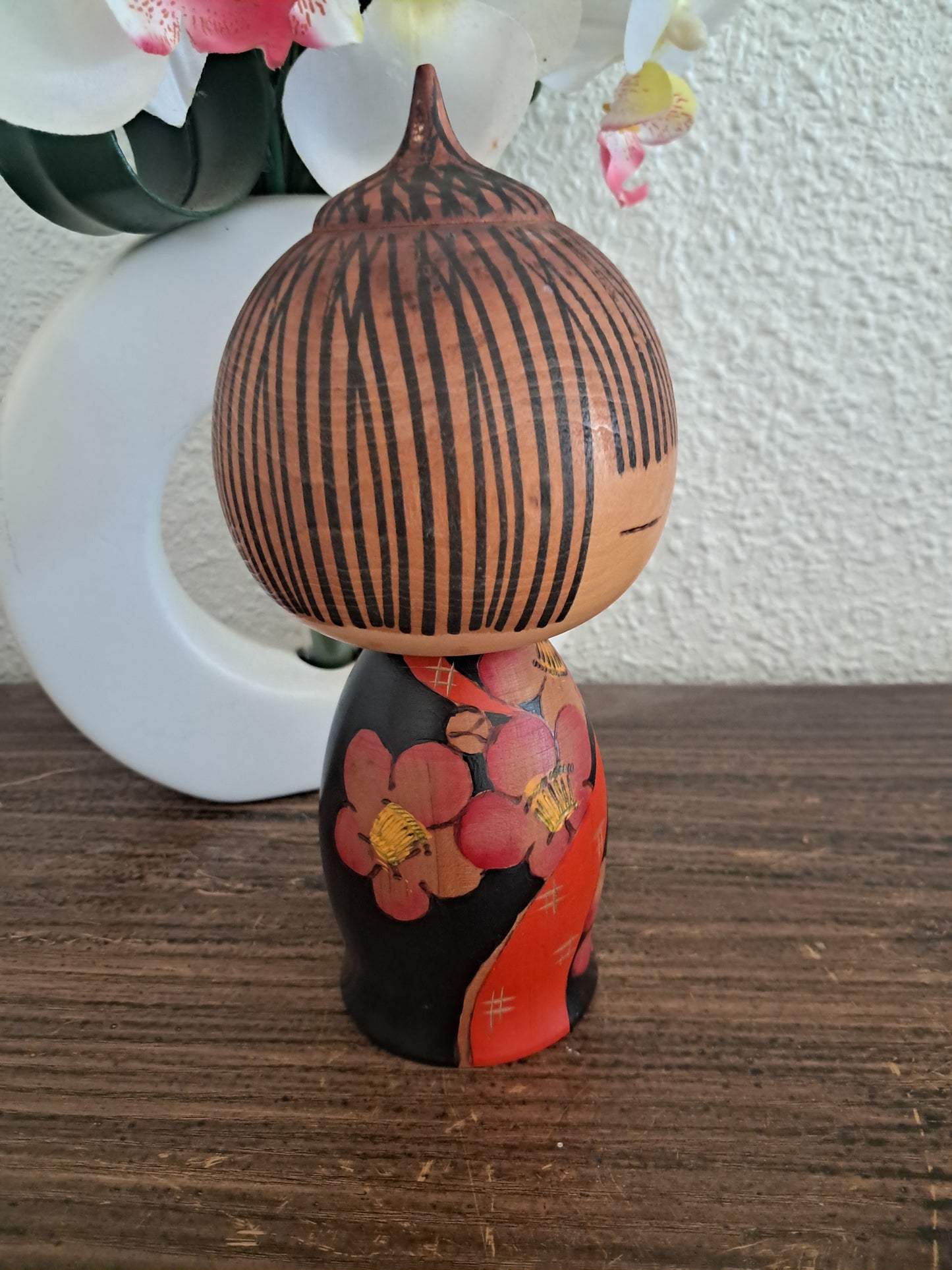 Rare Vintage Creative Kokeshi By Yuji Kawase (1938-)