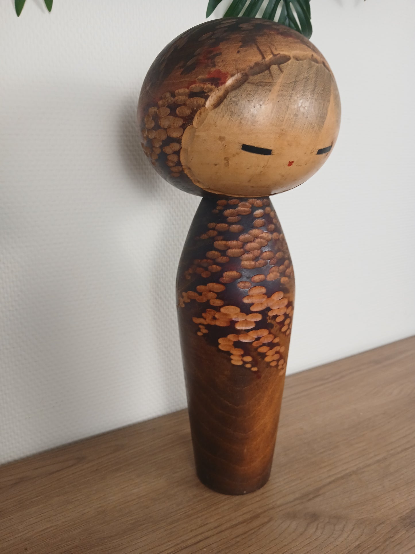 Vintage creative kokeshi by Masao Watanabe (1917-2007) - 41cm