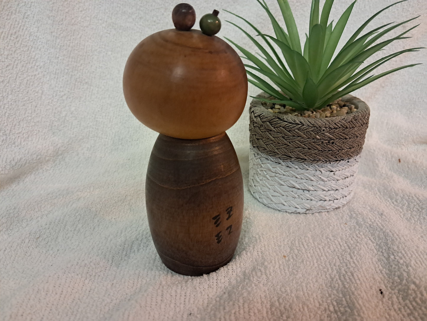 Rare Vintage Sosaku kokeshi by Hiroe Fukushima