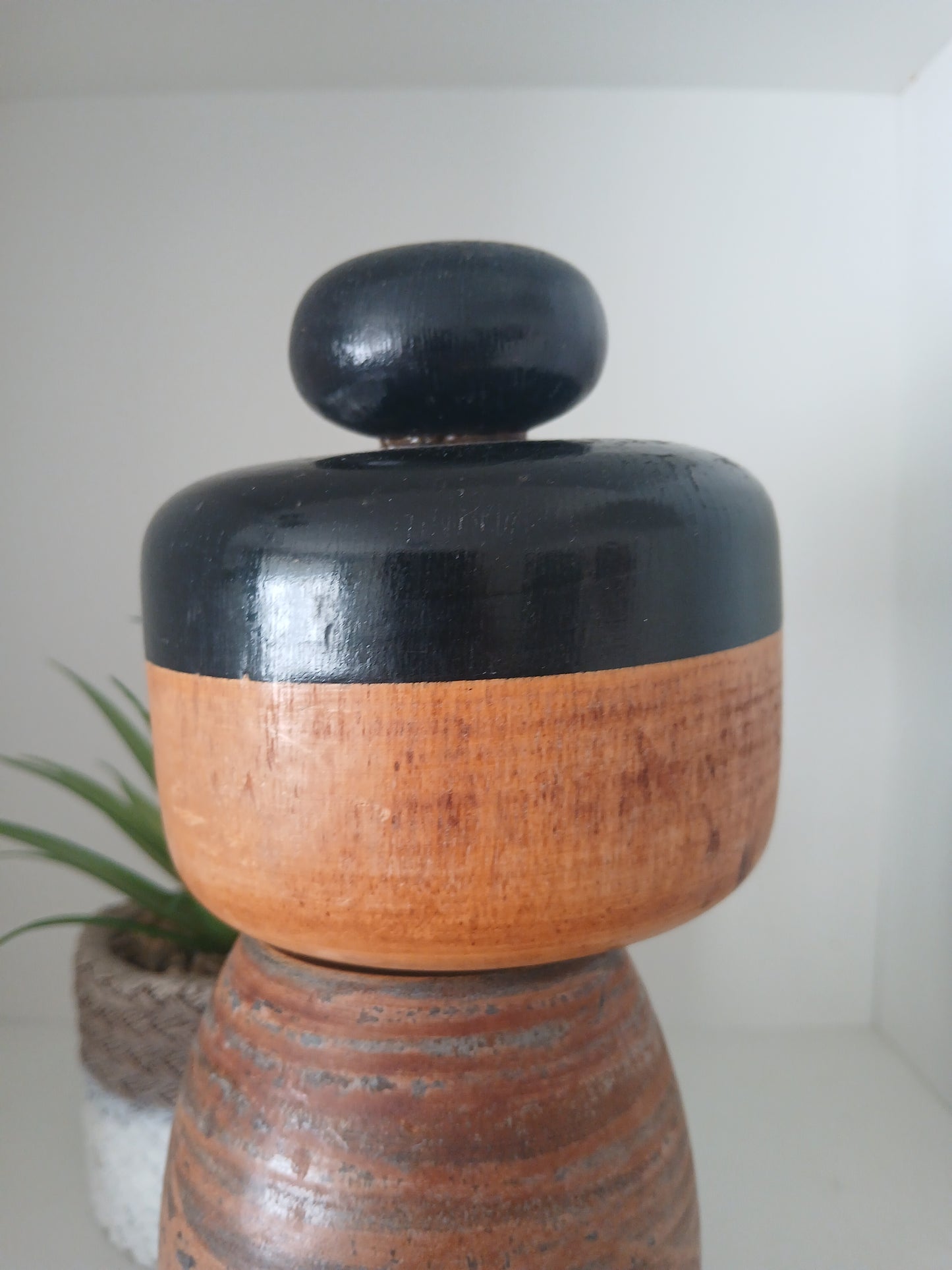 Rare Vintage Creative Kokeshi By Kano Chiyomatsu (1935-)