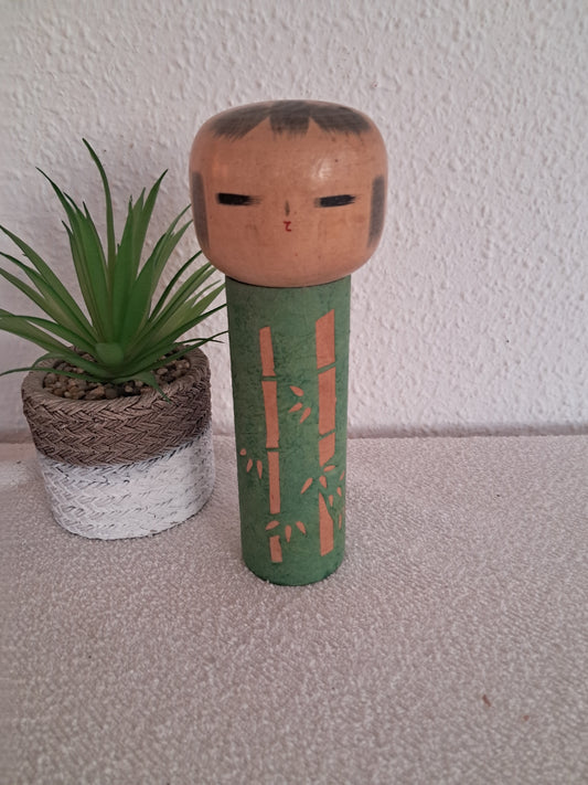 Vintage Sosaku Kokeshi by Eiko Shibata (1924-)