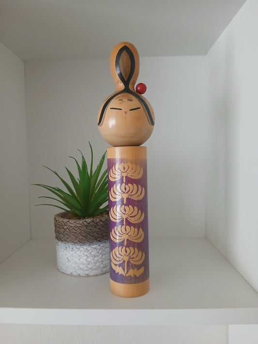 Vintage creative kokeshi by Katsuyuki