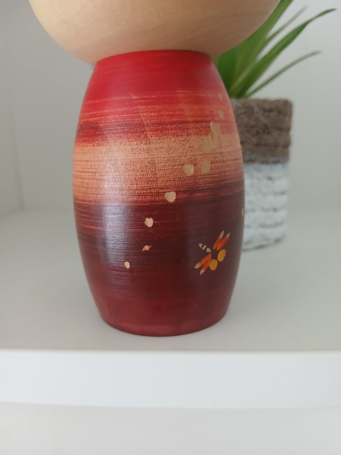 Rare Vintage Creative Kokeshi By Hiroe Fukushima