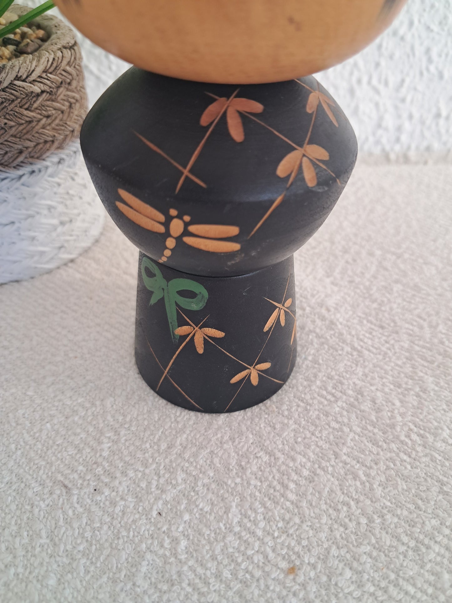 Creative kokeshi made by Yuji Kawase (1918-2002)