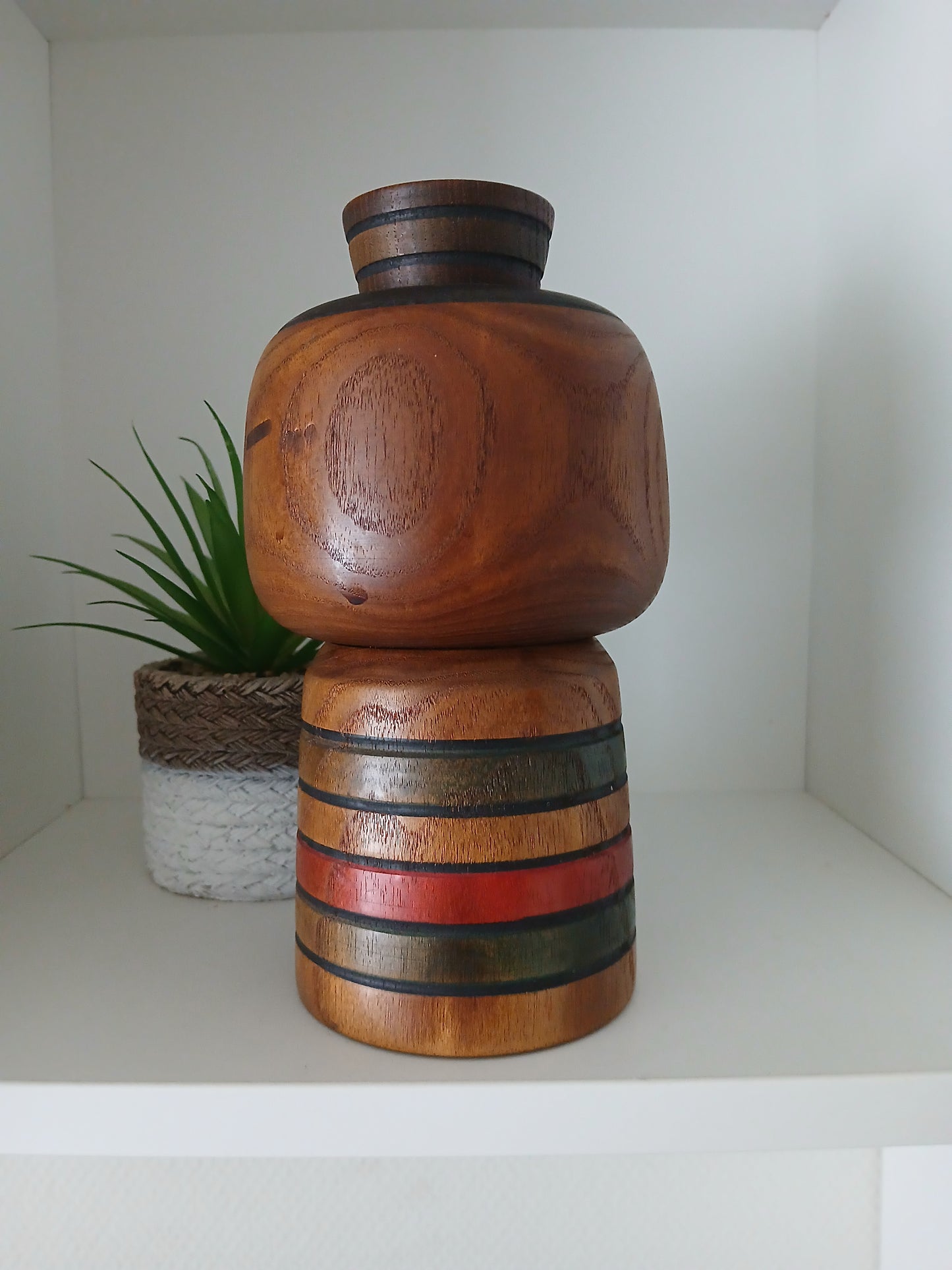 Rare Vintage Creative Kokeshi By Sanpei Yamanaka (1926-2012)