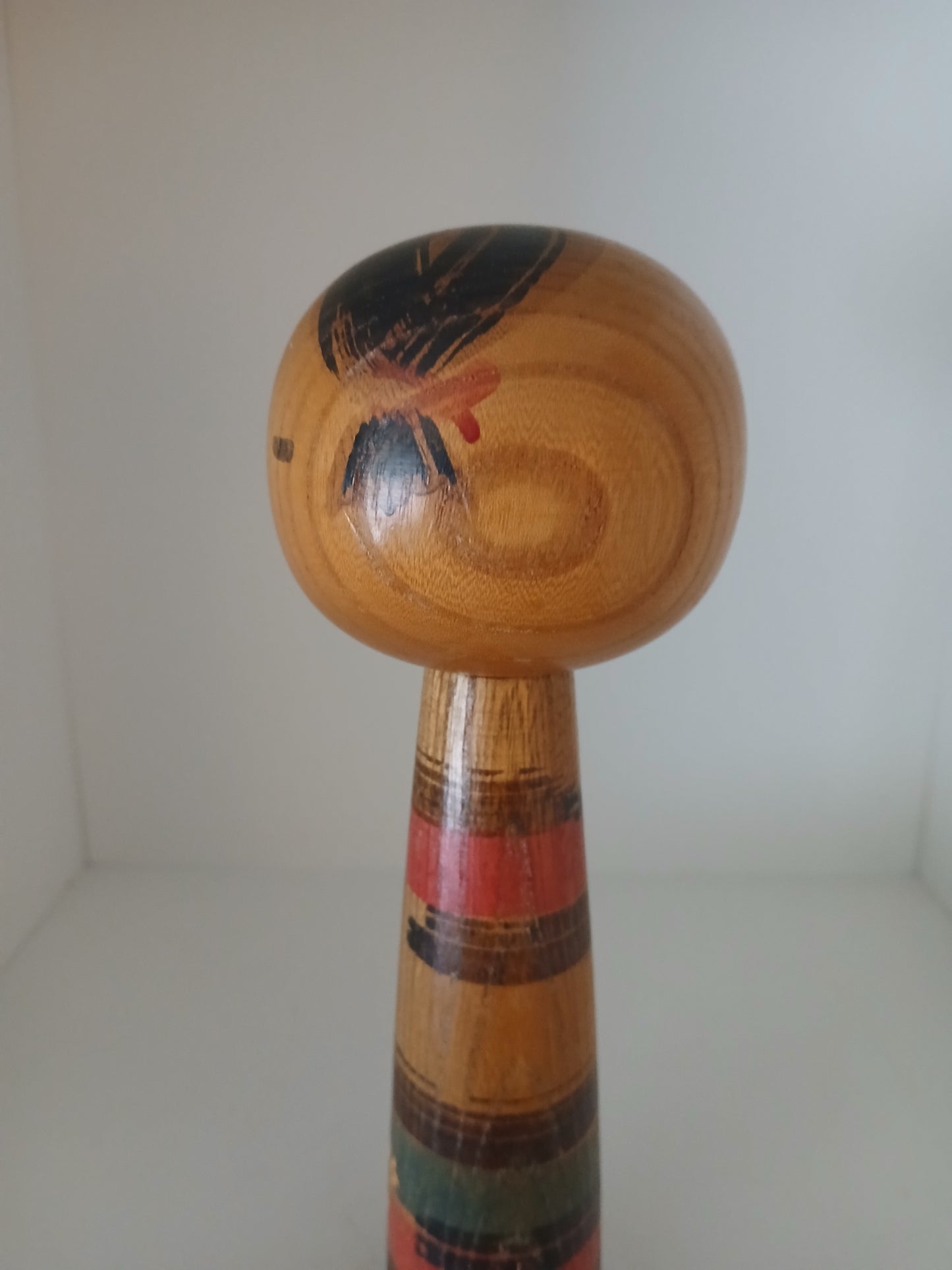 Beautiful vintage creative kokeshi made by Sanpei Yamanaka (1926-2012)