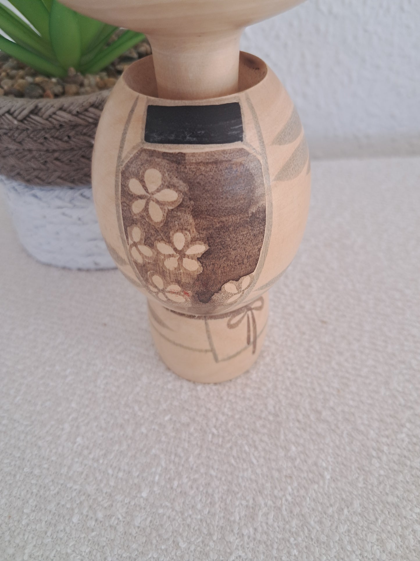 Vintage Creative Kokeshi By Sansaku Sekiguchi (1925-2018)