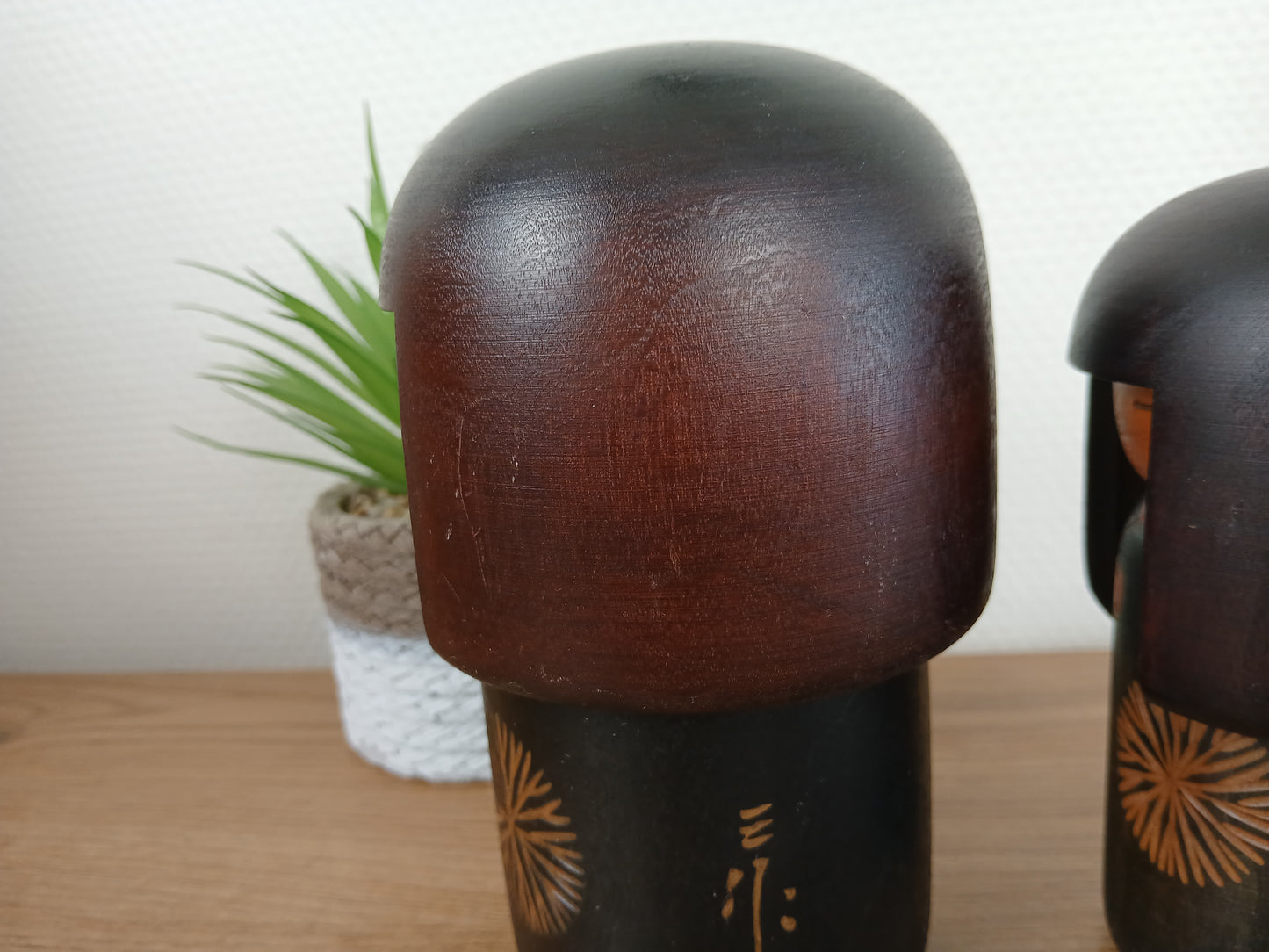 Vintage set Gumma Kokeshi by Sansaku Sekiguchi (1925-2018)