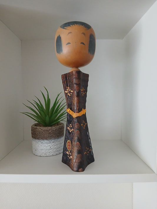 Vintage creative kokeshi by Usaburo