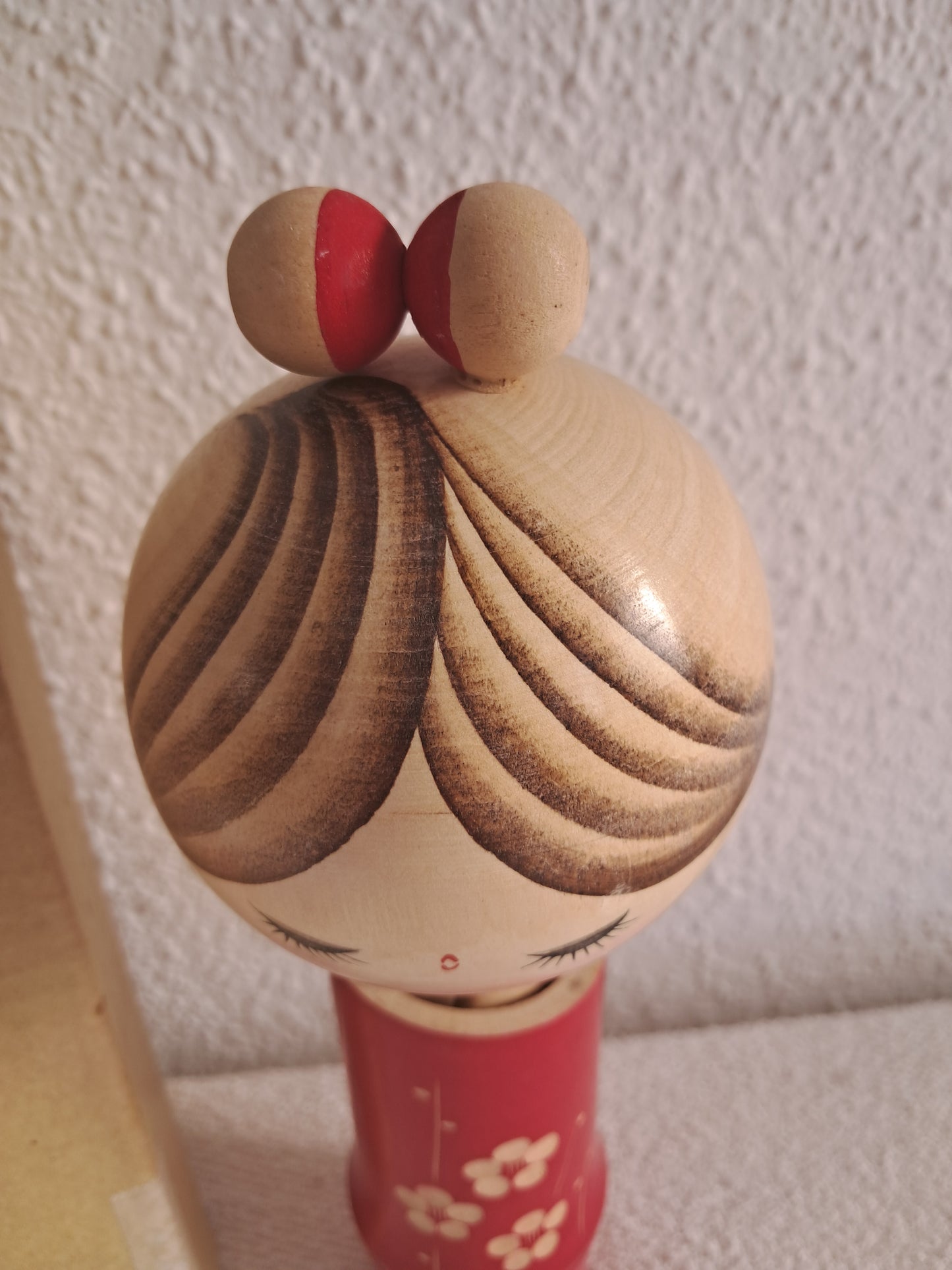 vintage sosaku kokeshi by Kazuo Takamizawa (1927-).