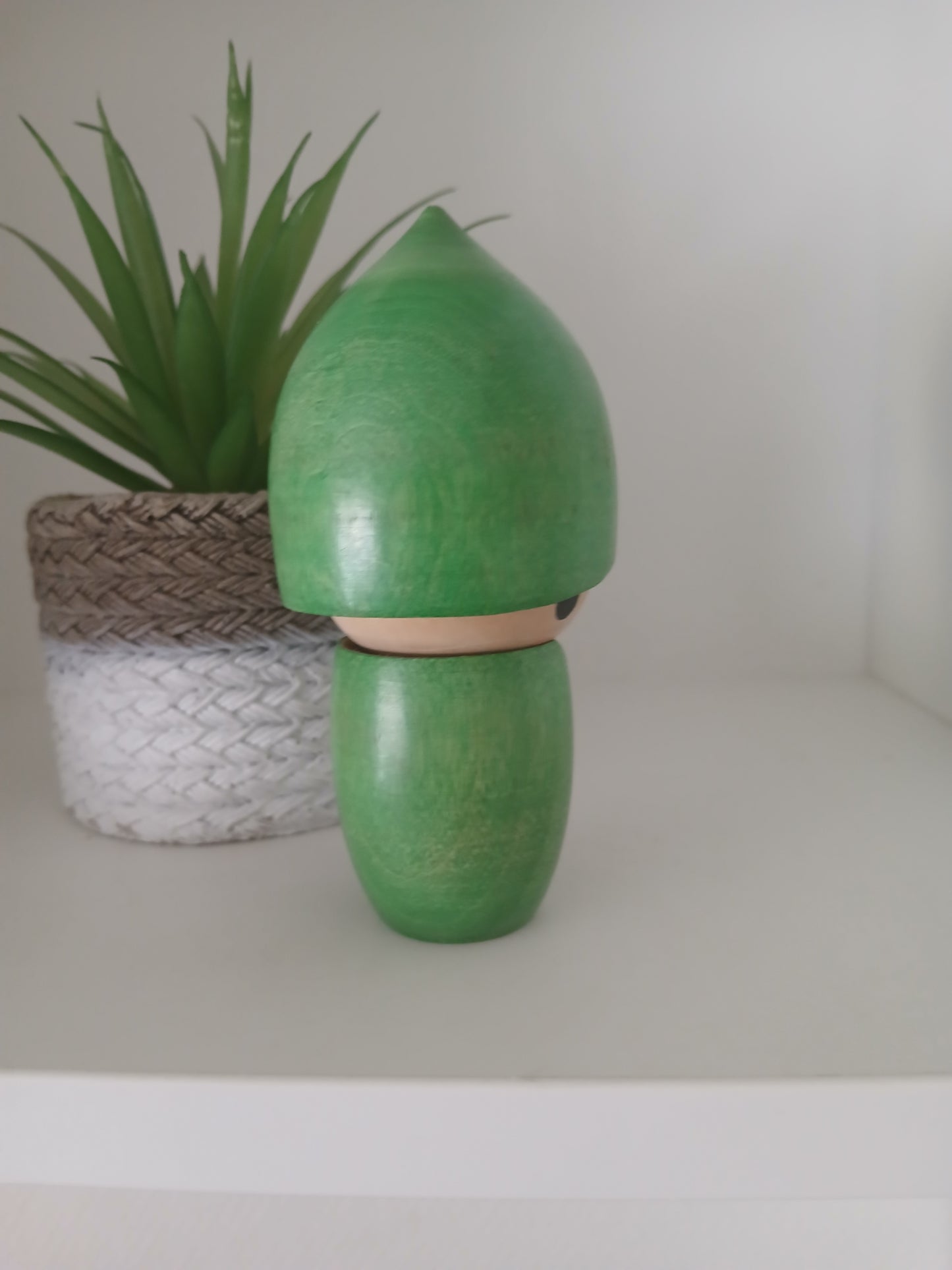 Vintage Sosaku kokeshi by Kato Masami (1925-)