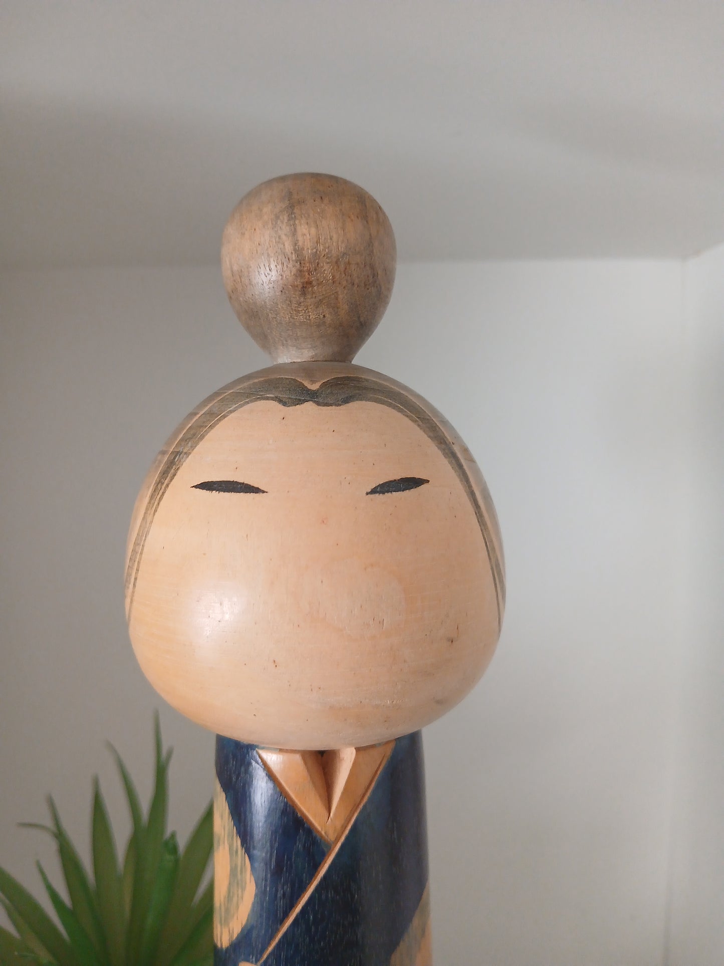Vintage creative kokeshi by Issetsu Kuribayashi (1924-2011)