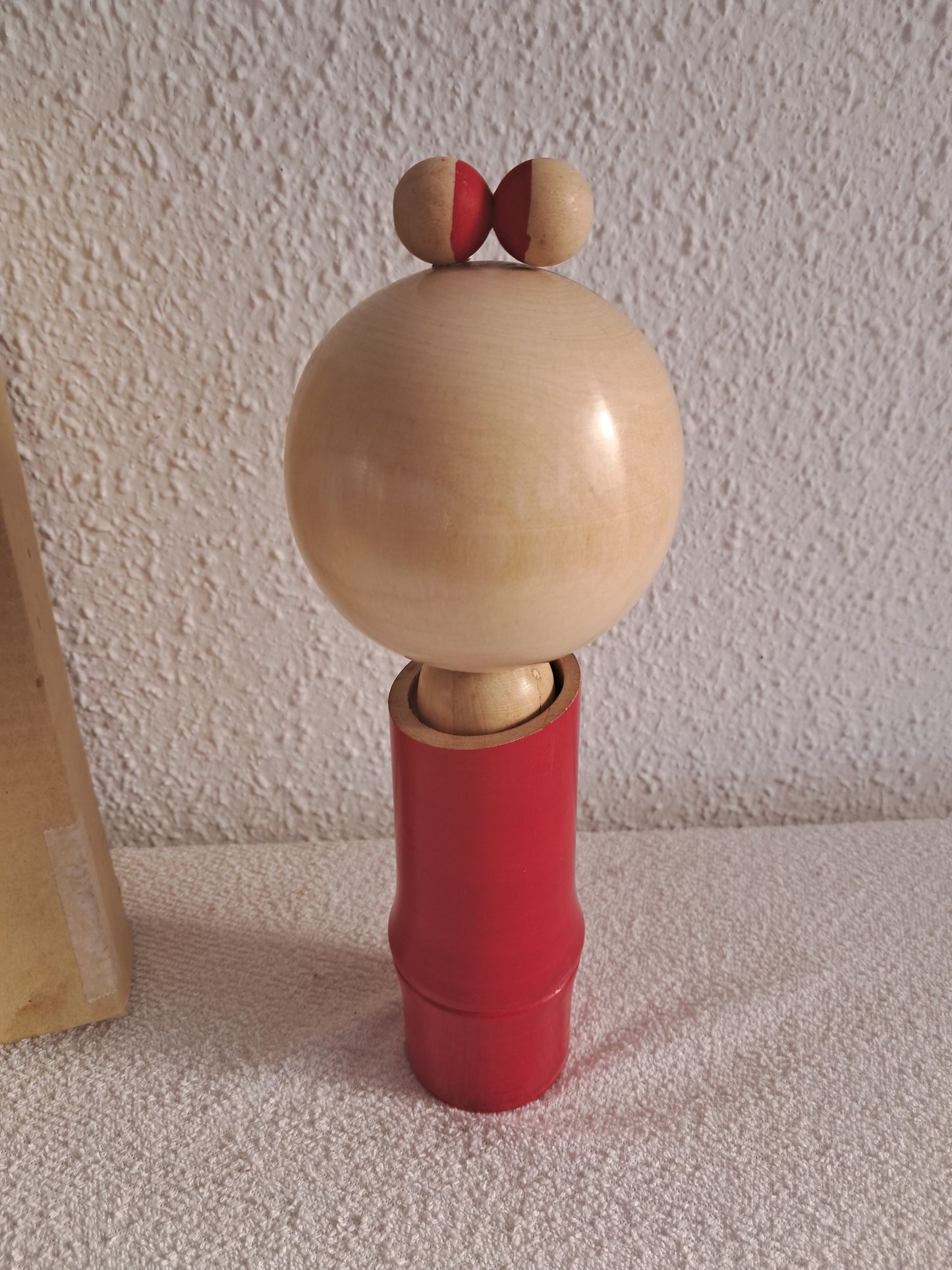 vintage sosaku kokeshi by Kazuo Takamizawa (1927-).