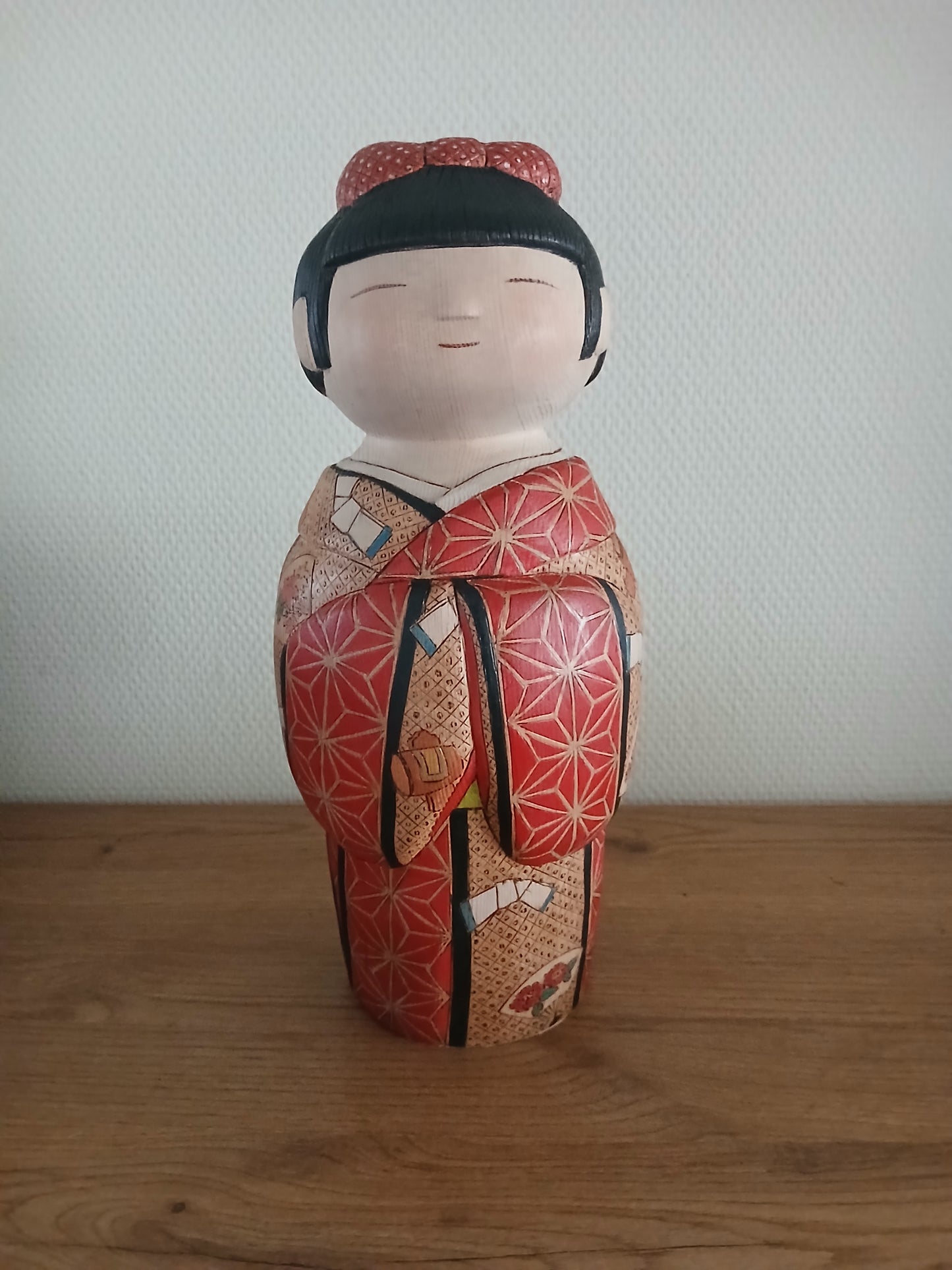 Exclusive Sosaku kokeshi by Yuko Yamazaki - From Sibukawa exhibition 2025