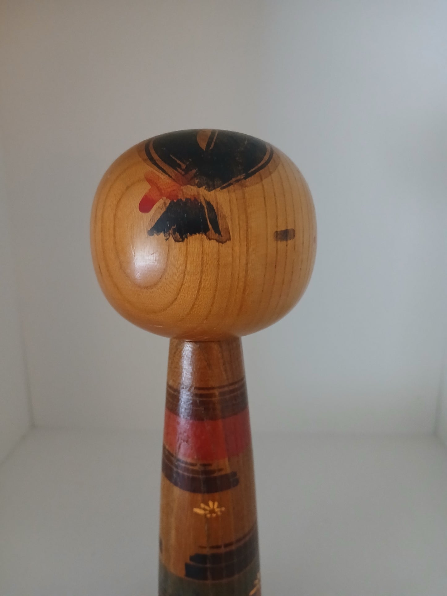 Beautiful vintage creative kokeshi made by Sanpei Yamanaka (1926-2012)