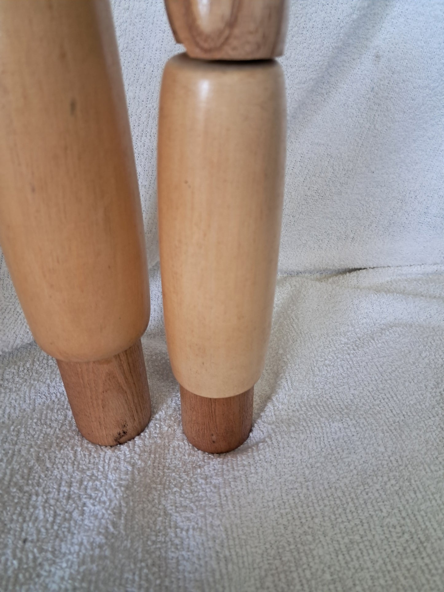 Rare Vintage set creative kokeshi by Shozan Shido (1932-1995)