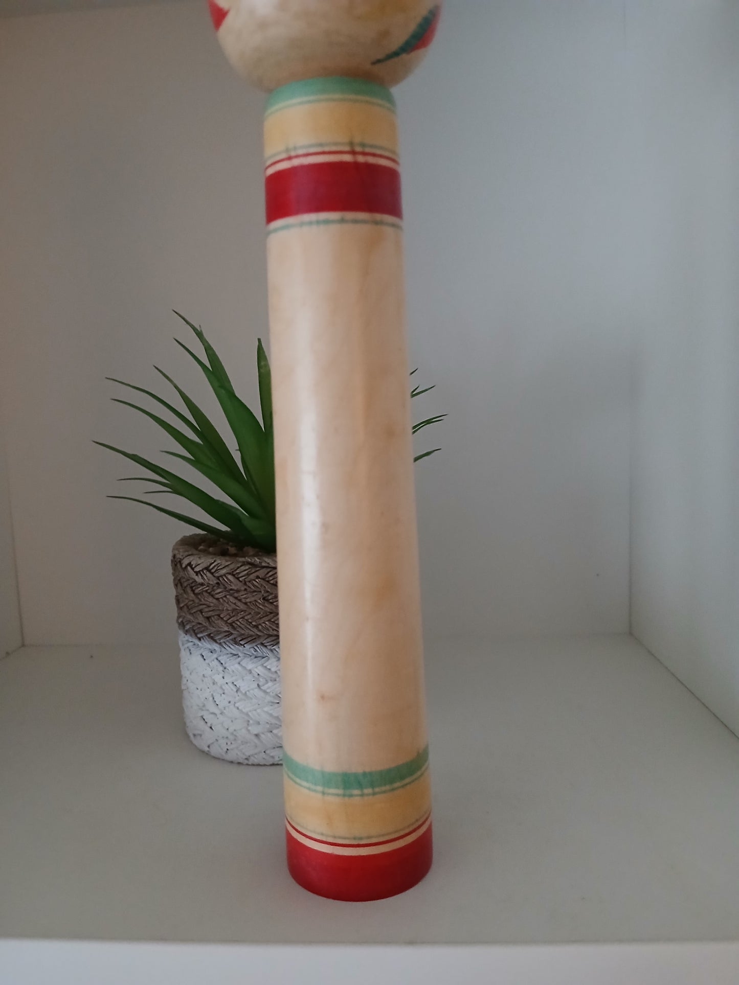 Vintage traditional Nanbu kokeshi by Sasaki Kakuhei
